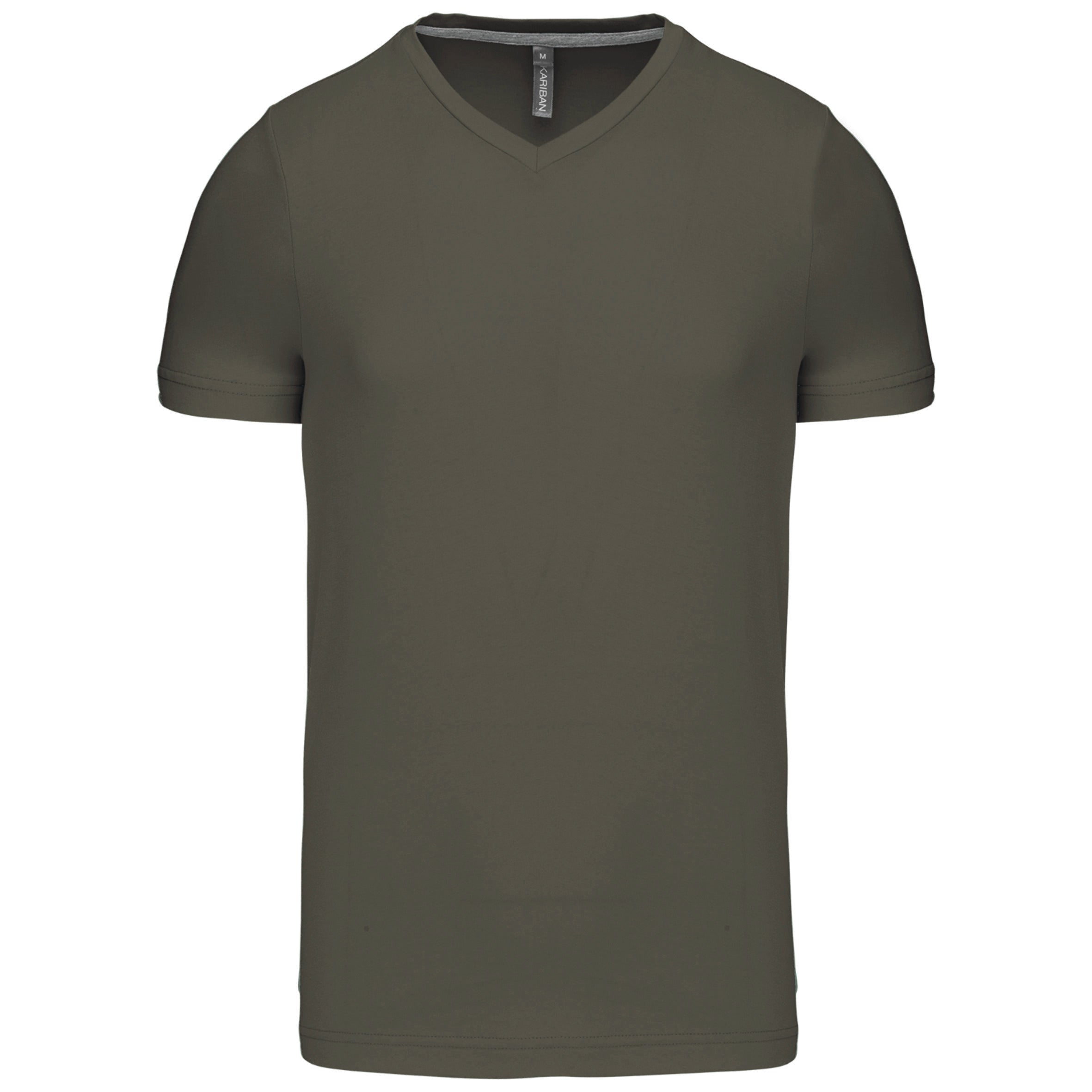 T-shirt col V manches courtes
