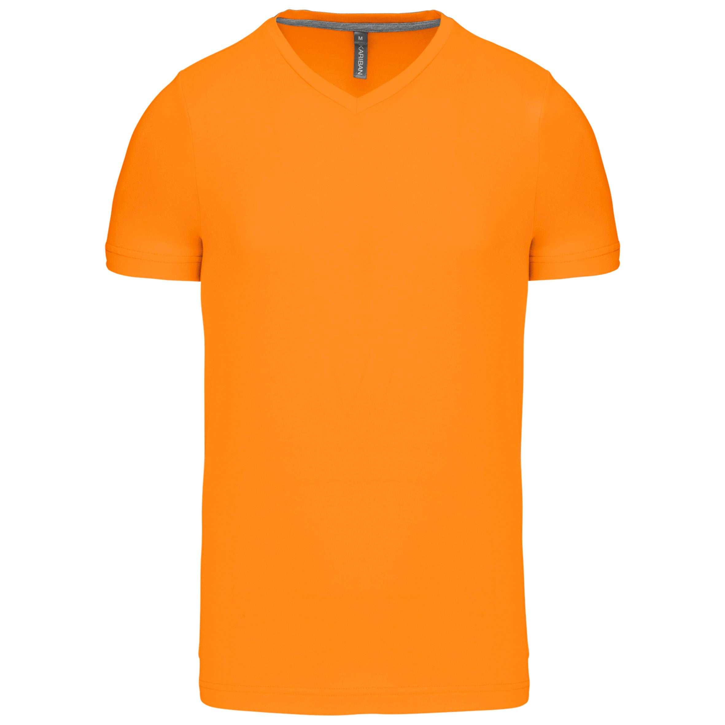 T-shirt col V manches courtes