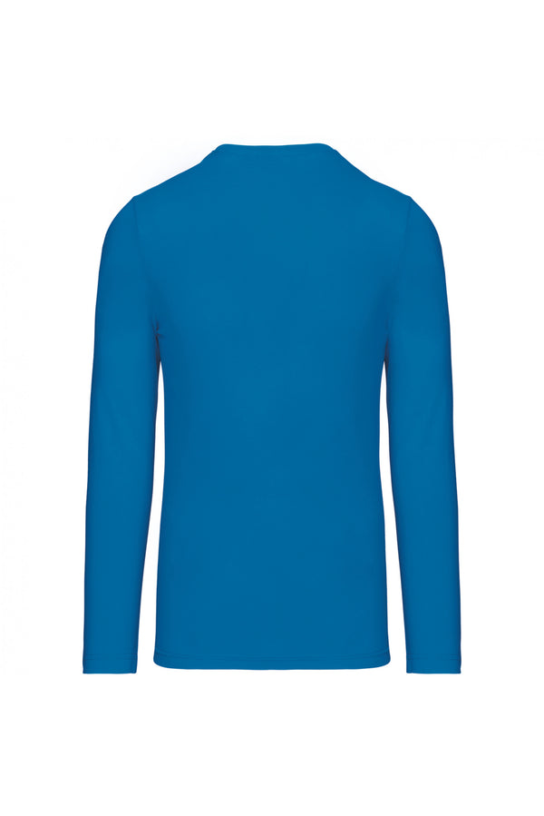 Men's long-sleeved round neck t-shirt