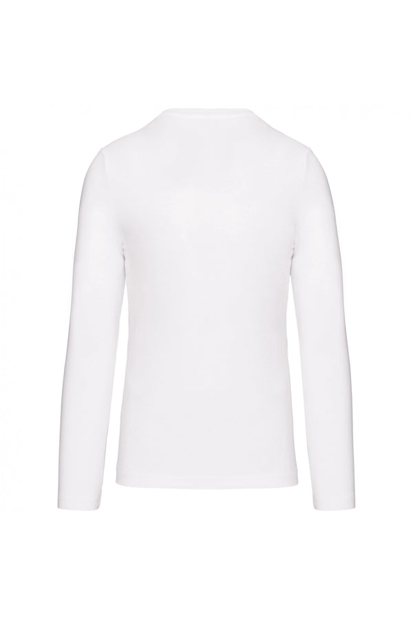 Men's long-sleeved round neck t-shirt