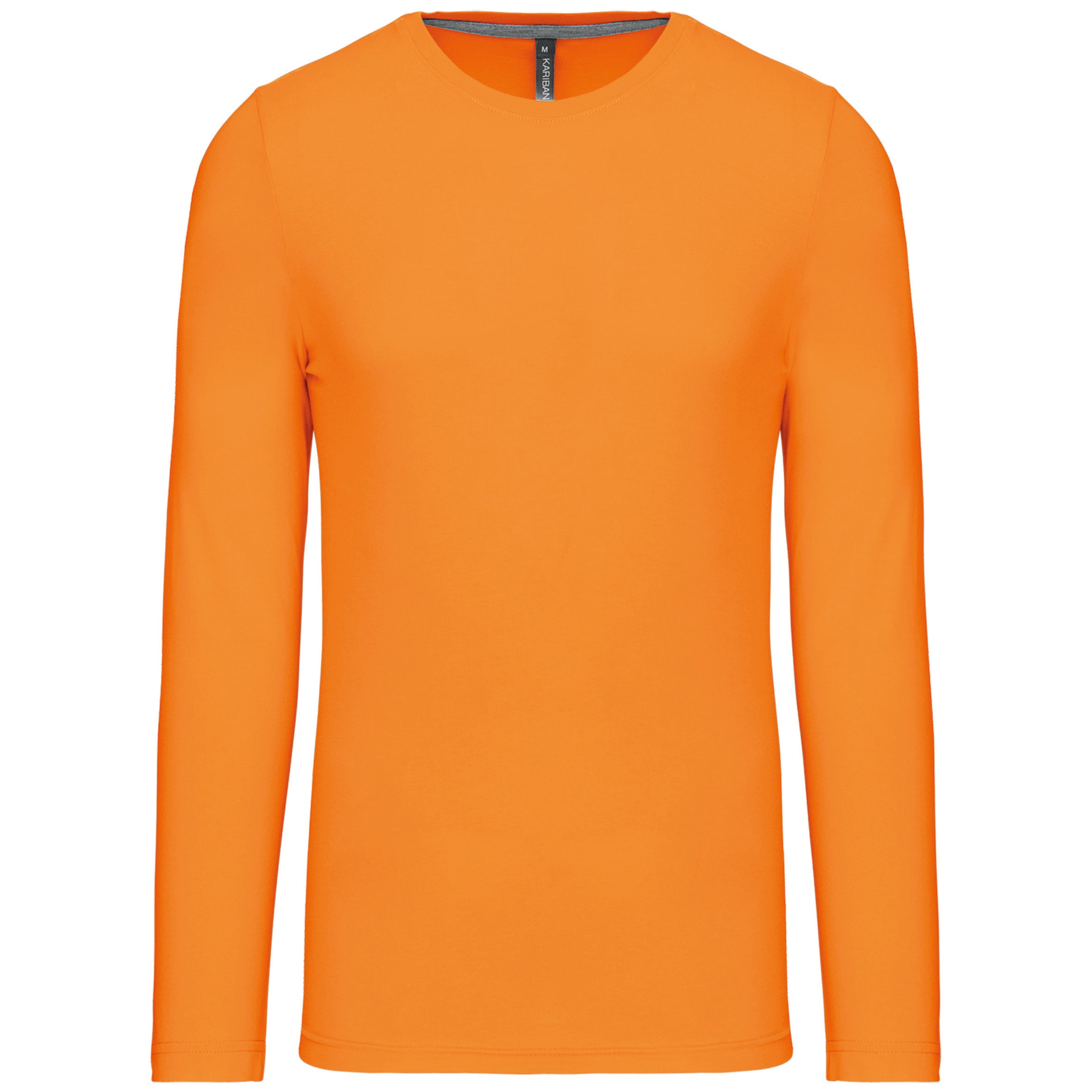 T-shirt col rond manches longues homme