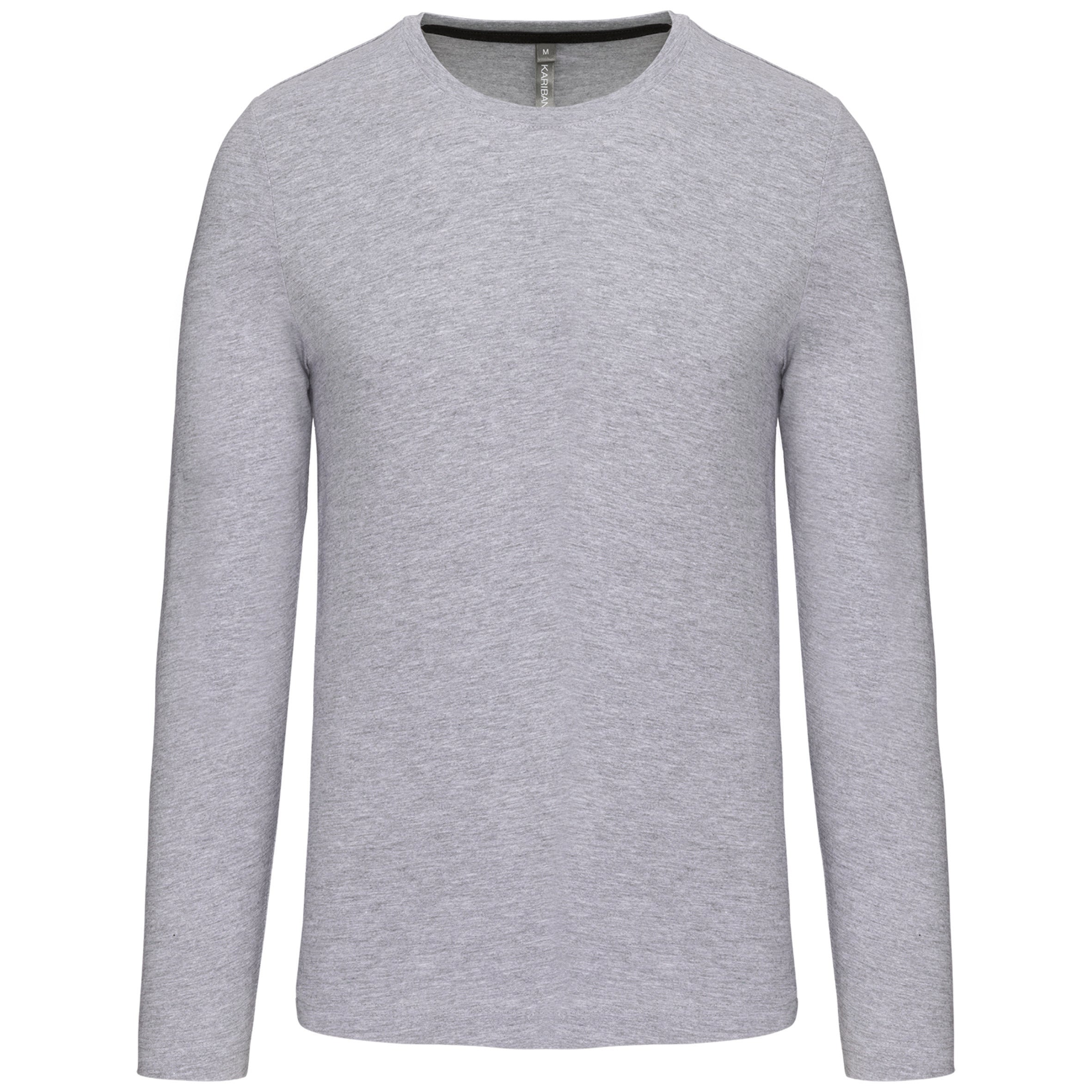 T-shirt col rond manches longues homme