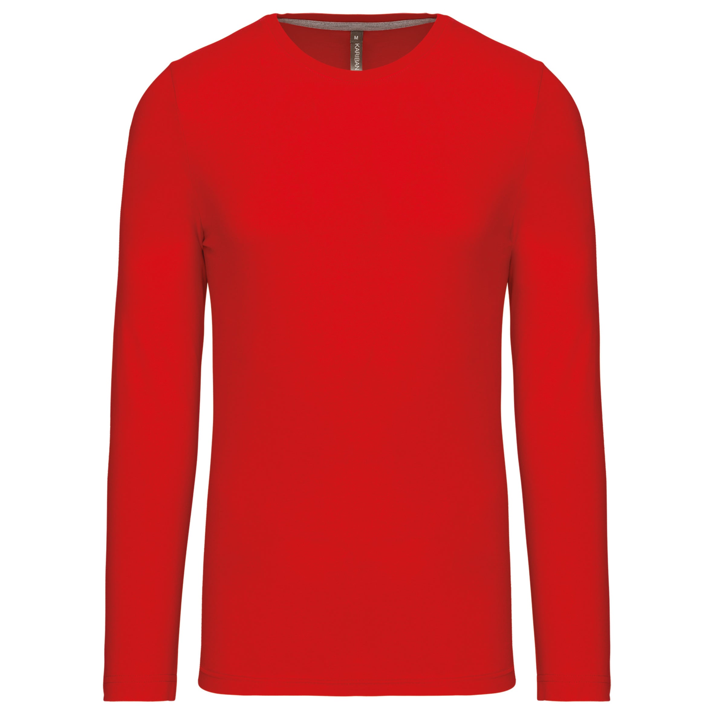 T-shirt col rond manches longues homme