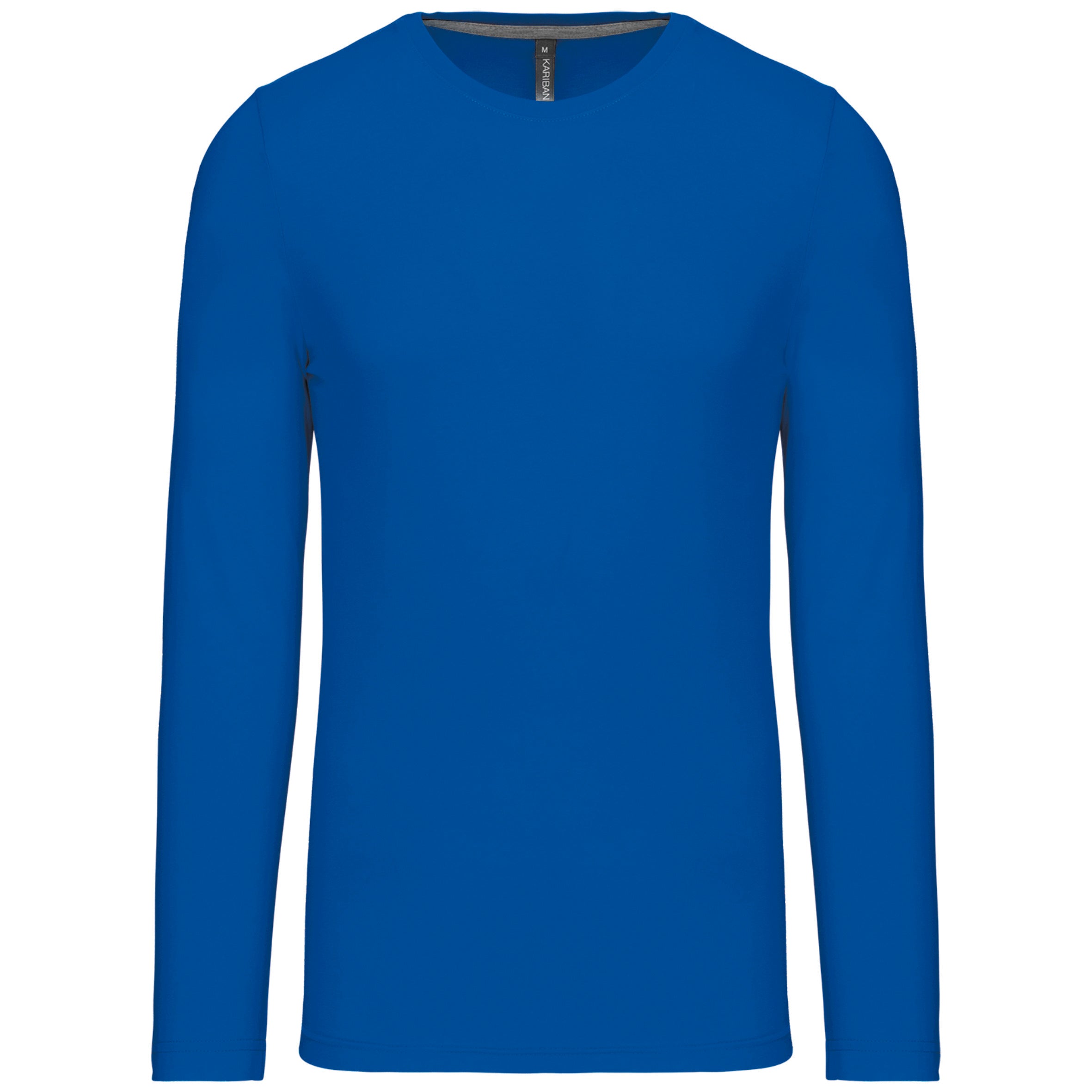 T-shirt col rond manches longues homme