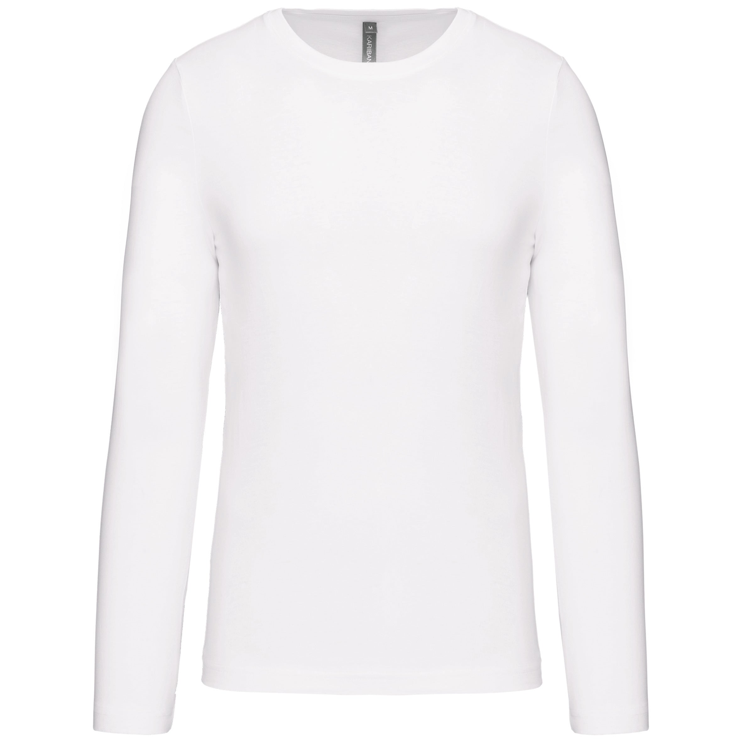 T-shirt col rond manches longues homme