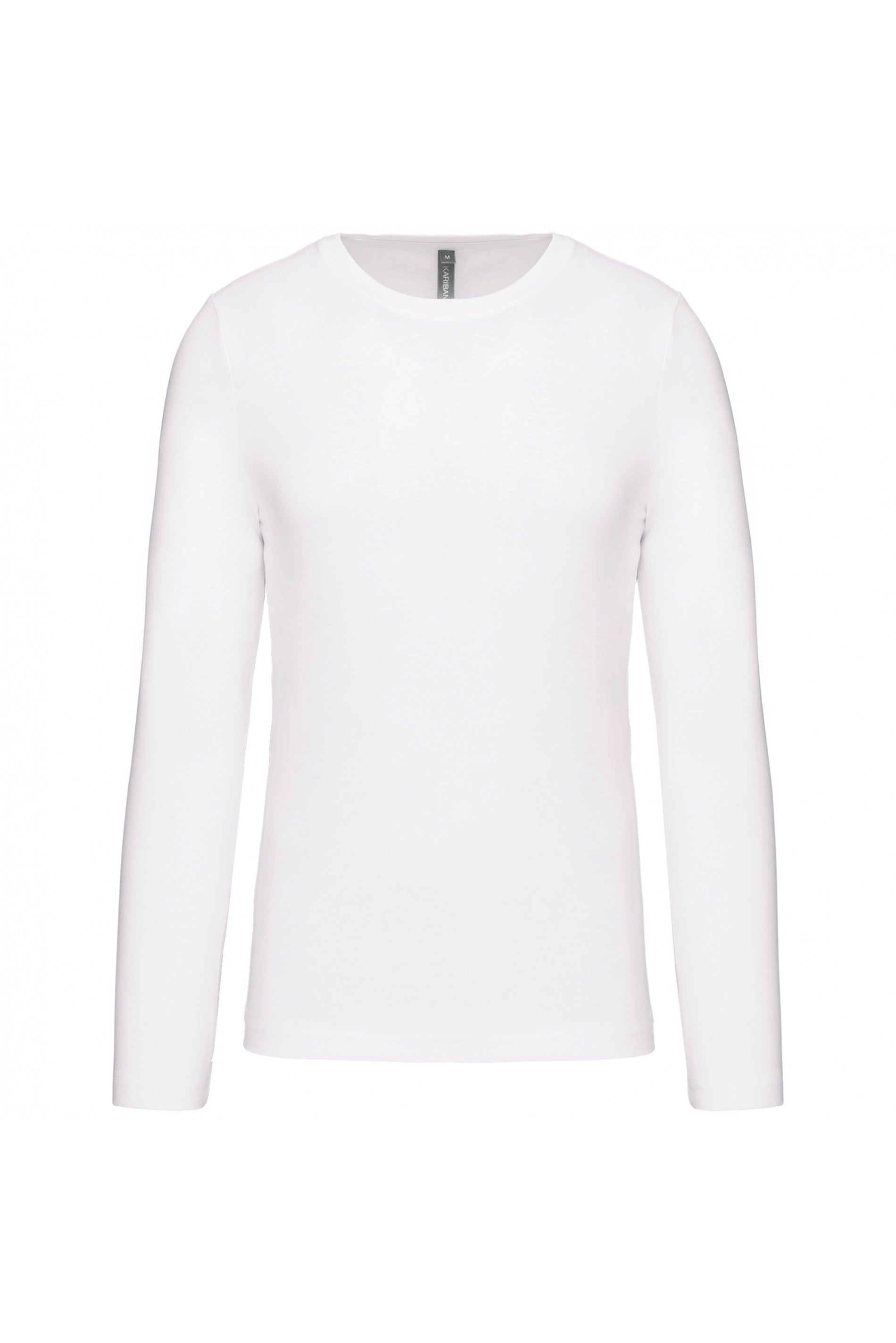 Men's long-sleeved round neck t-shirt