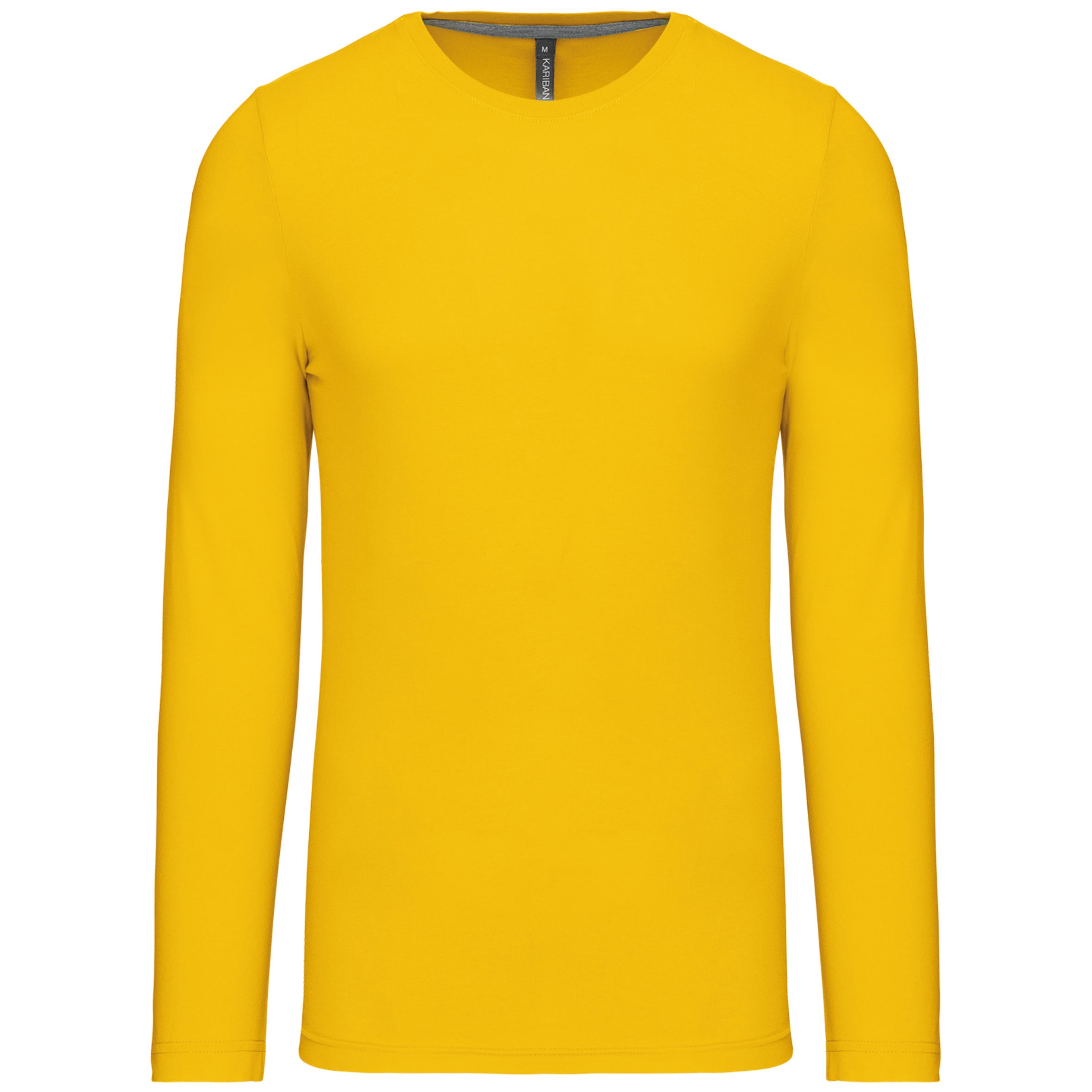 T-shirt col rond manches longues homme