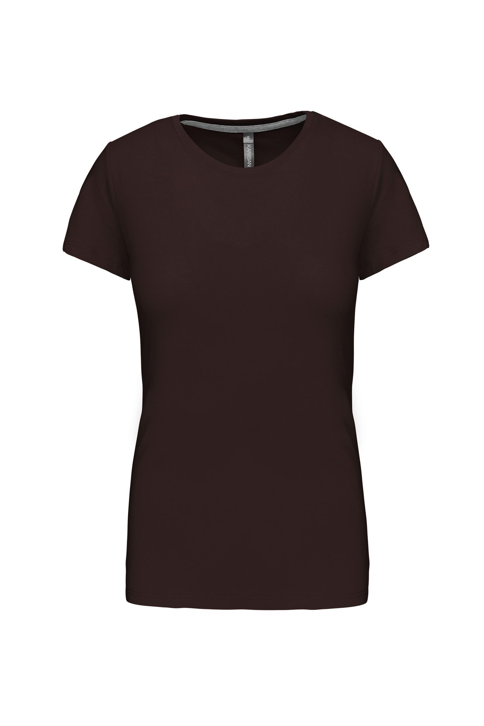 T-shirt col rond manches courtes femme