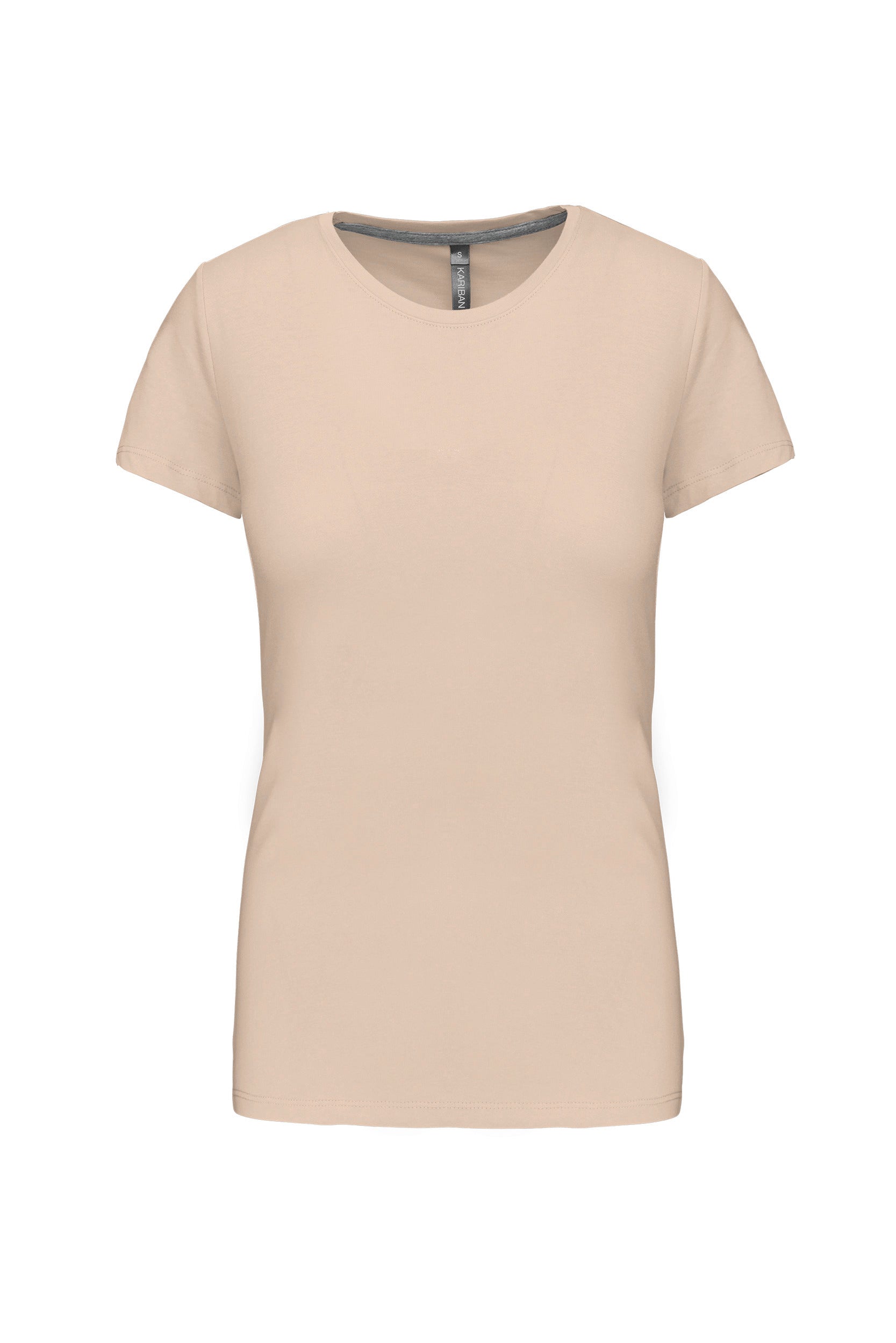 T-shirt col rond manches courtes femme