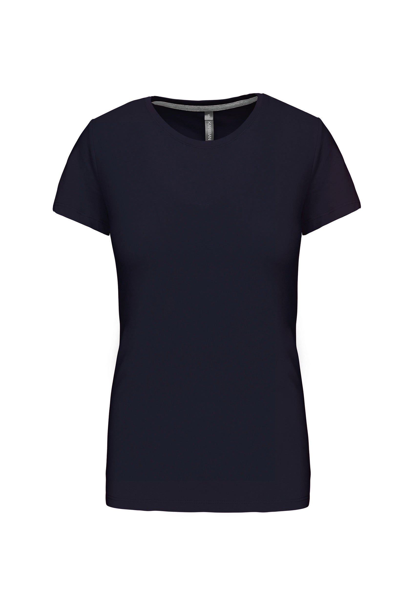 T-shirt col rond manches courtes femme