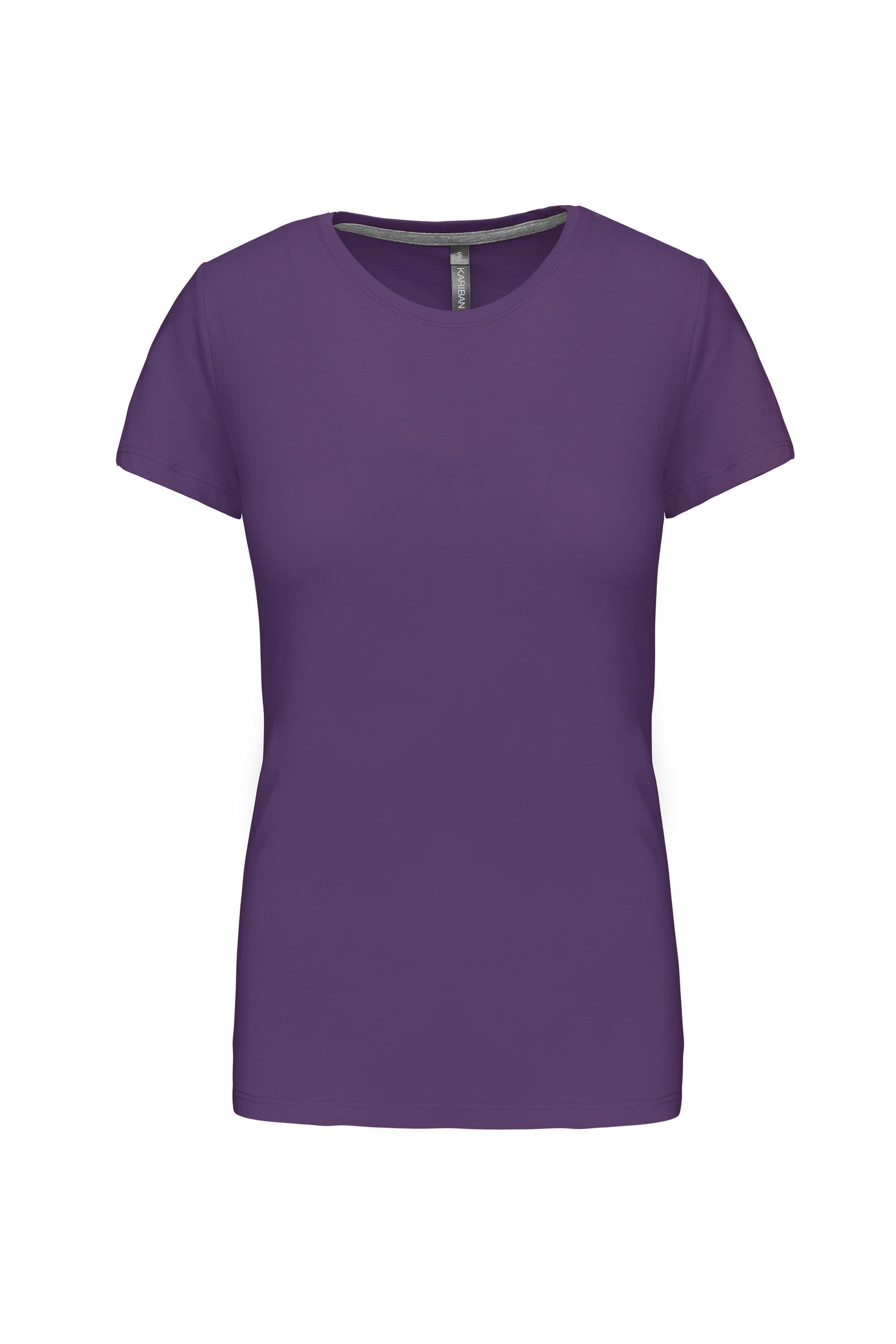 T-shirt col rond manches courtes femme