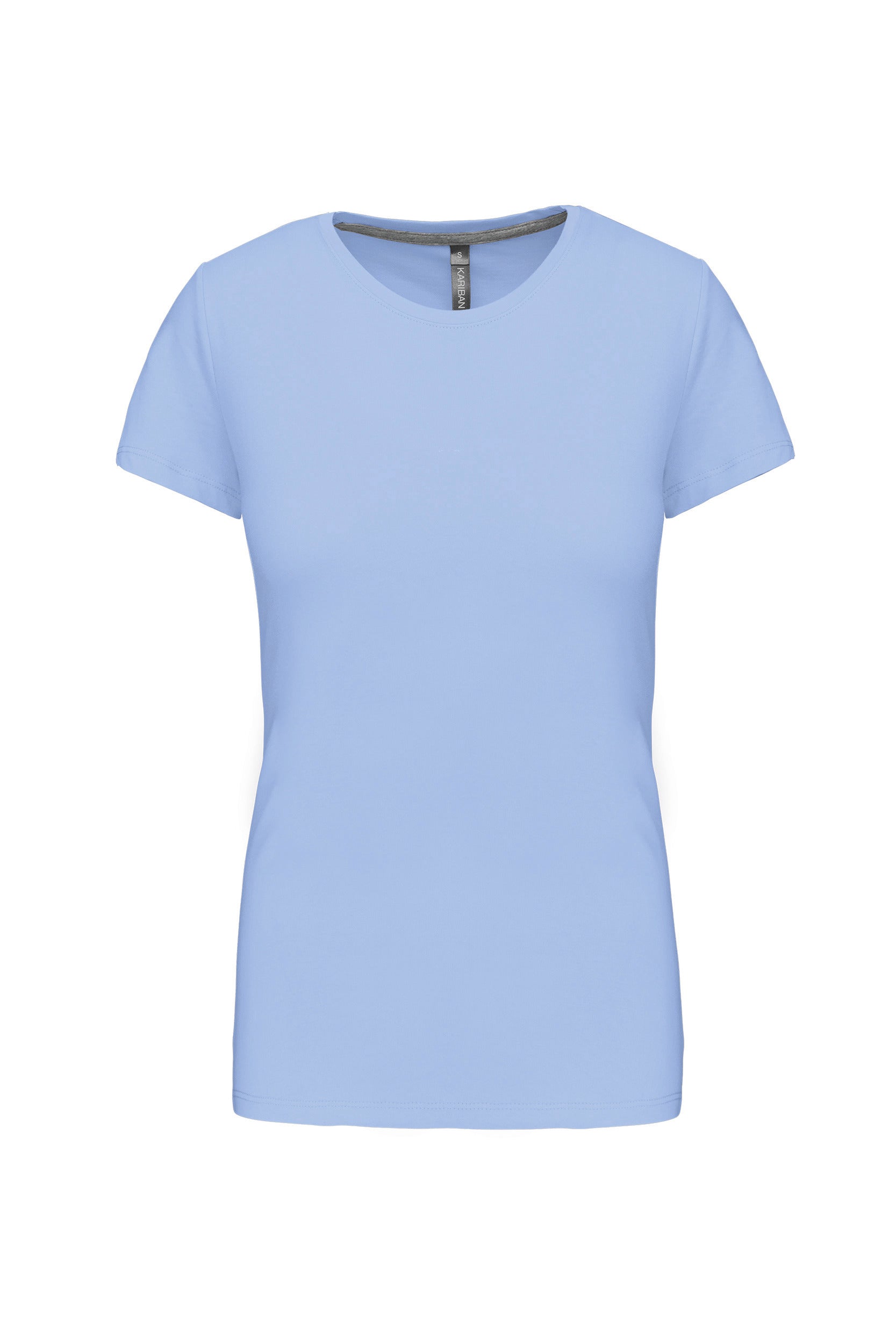 T-shirt col rond manches courtes femme