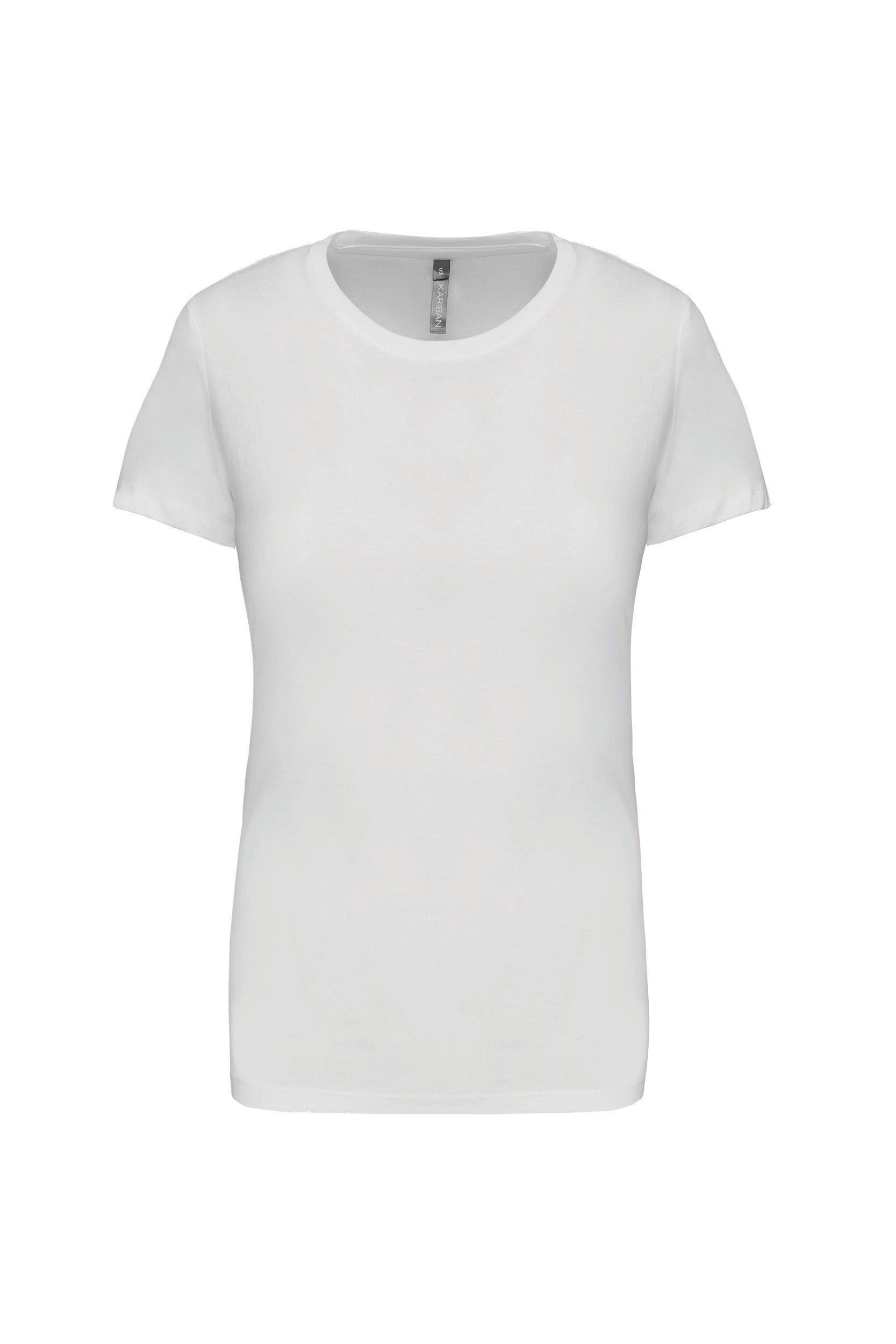 T-shirt col rond manches courtes femme