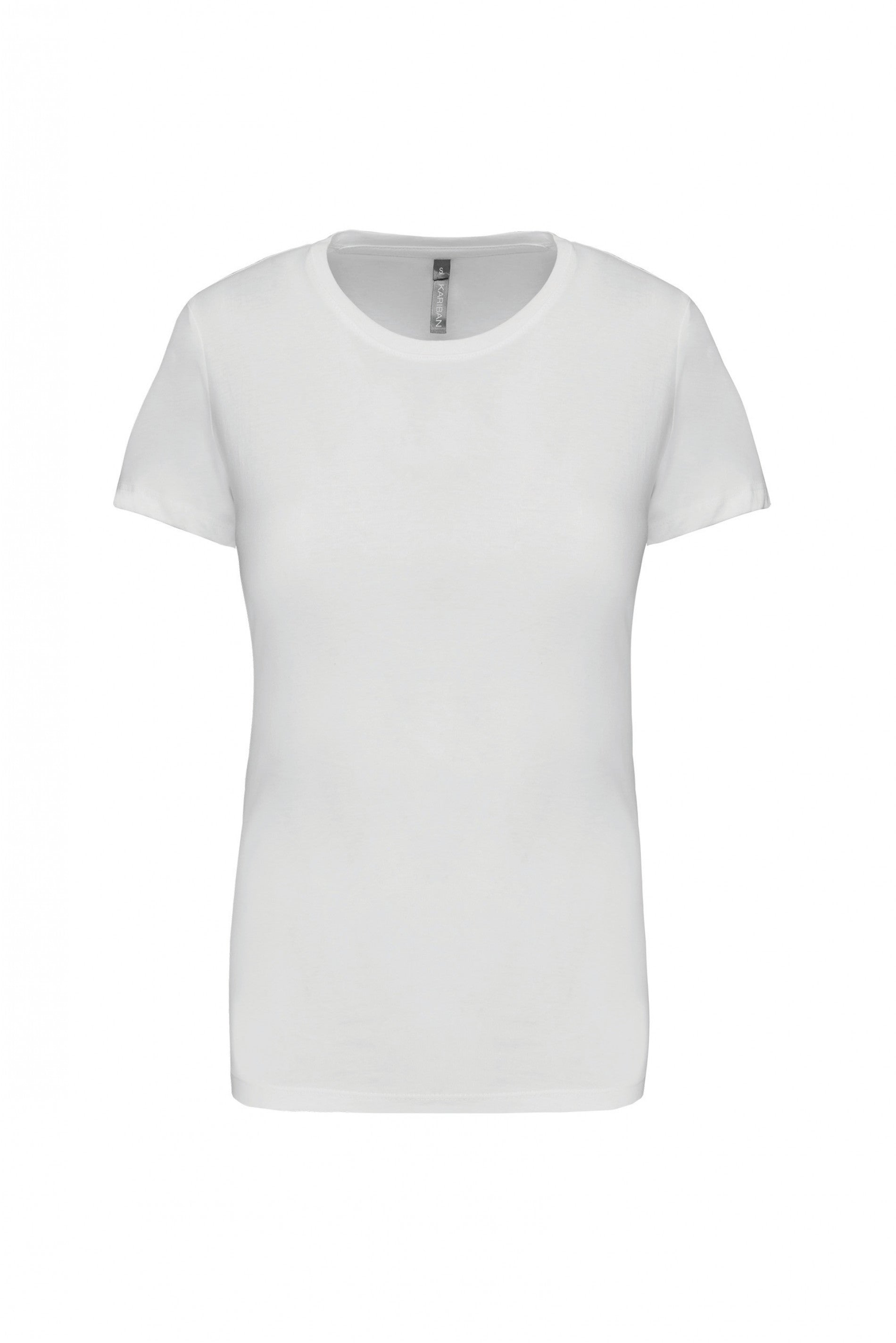 T-shirt col rond manches courtes femme
