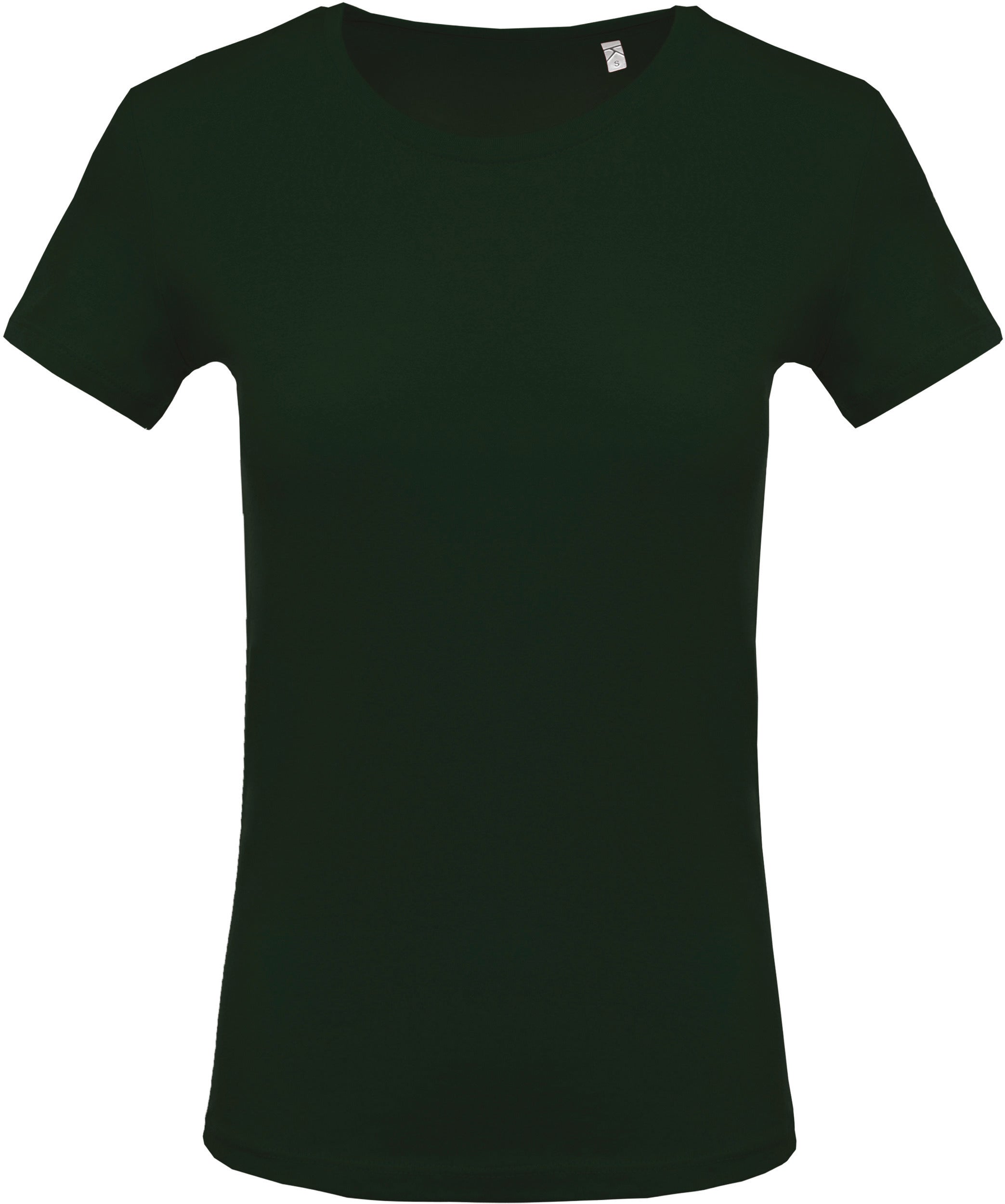 Dames T-shirt met korte mouwen en ronde hals