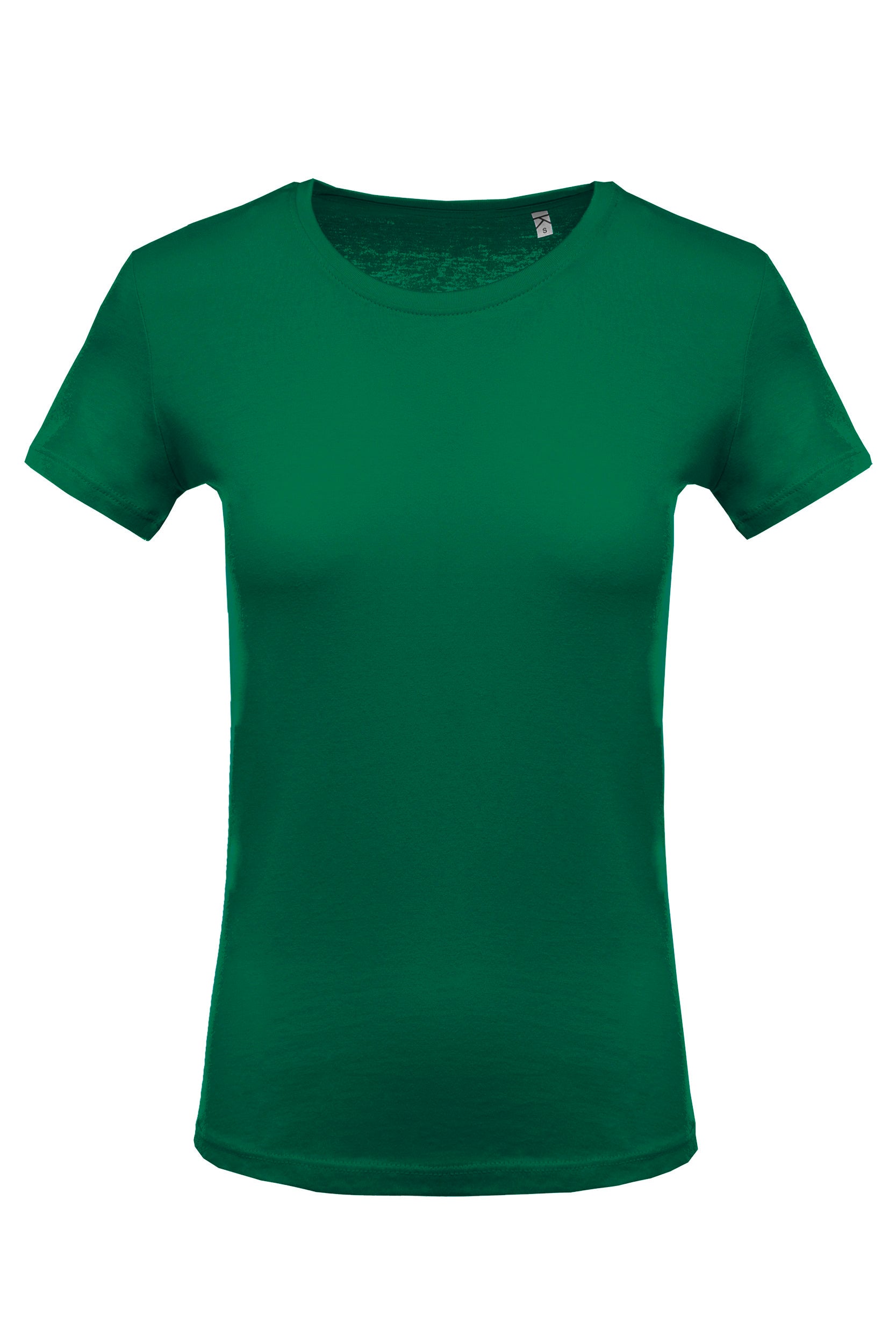Dames T-shirt met korte mouwen en ronde hals