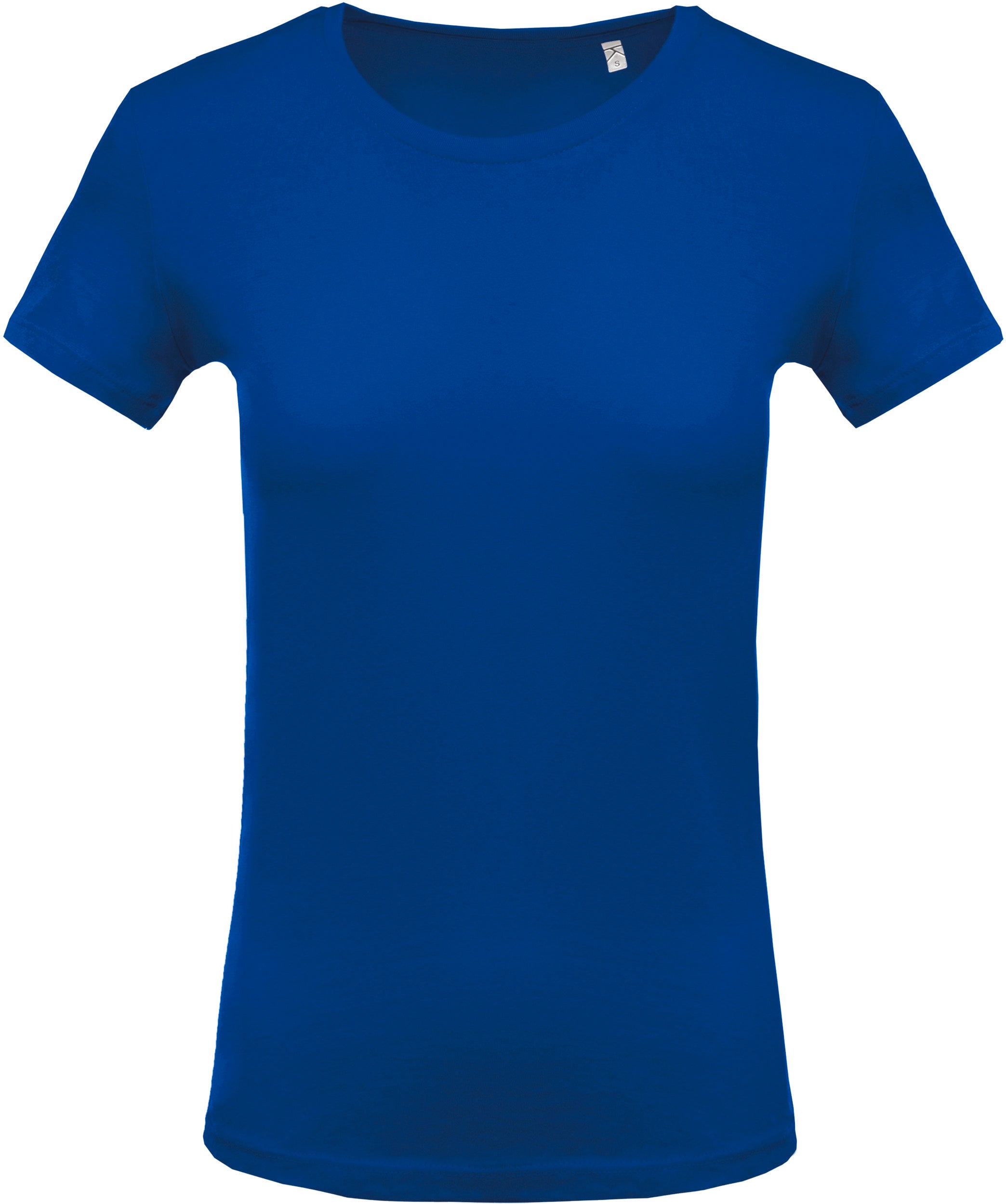 Dames T-shirt met korte mouwen en ronde hals