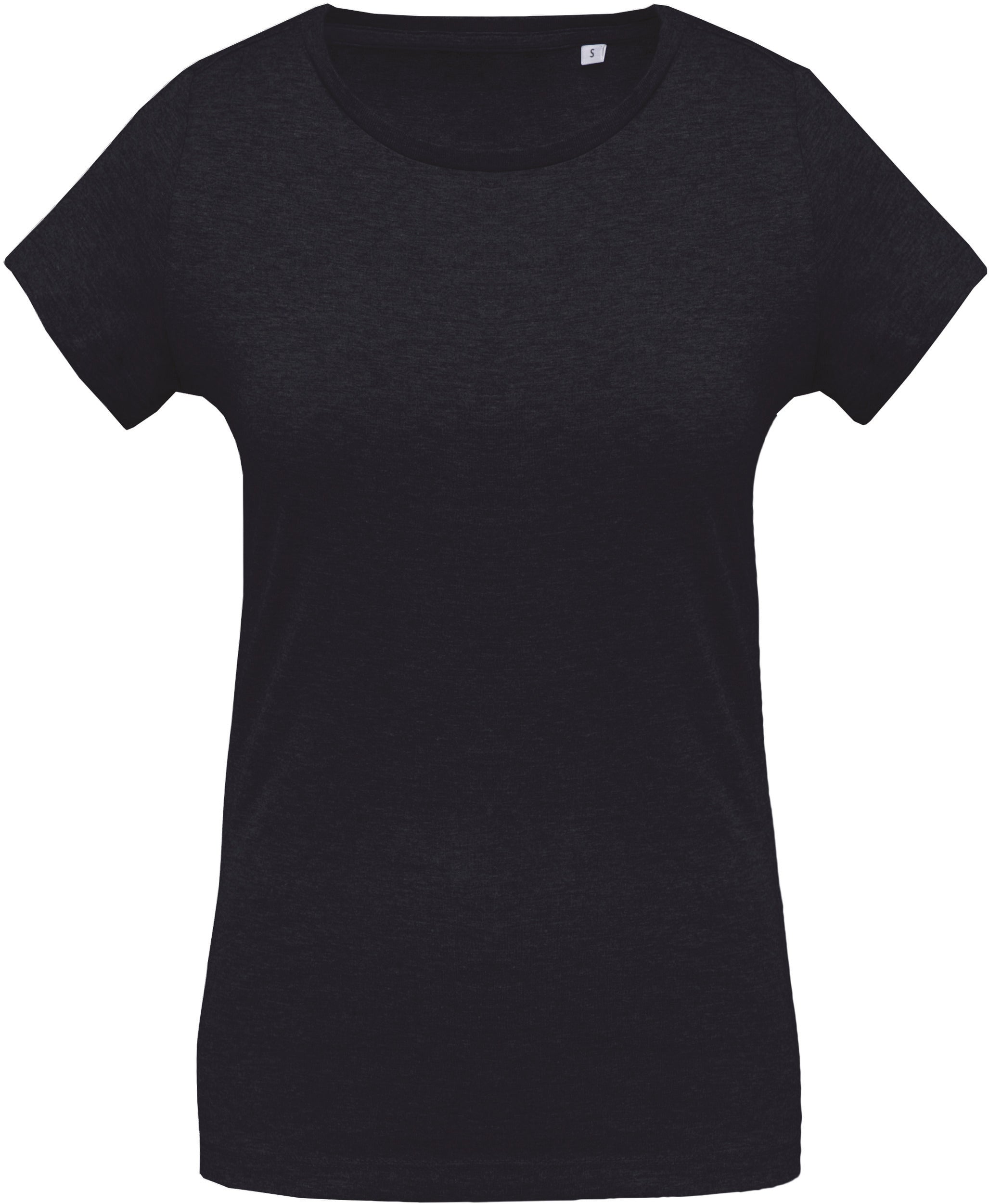 T-shirt coton Bio col rond femme