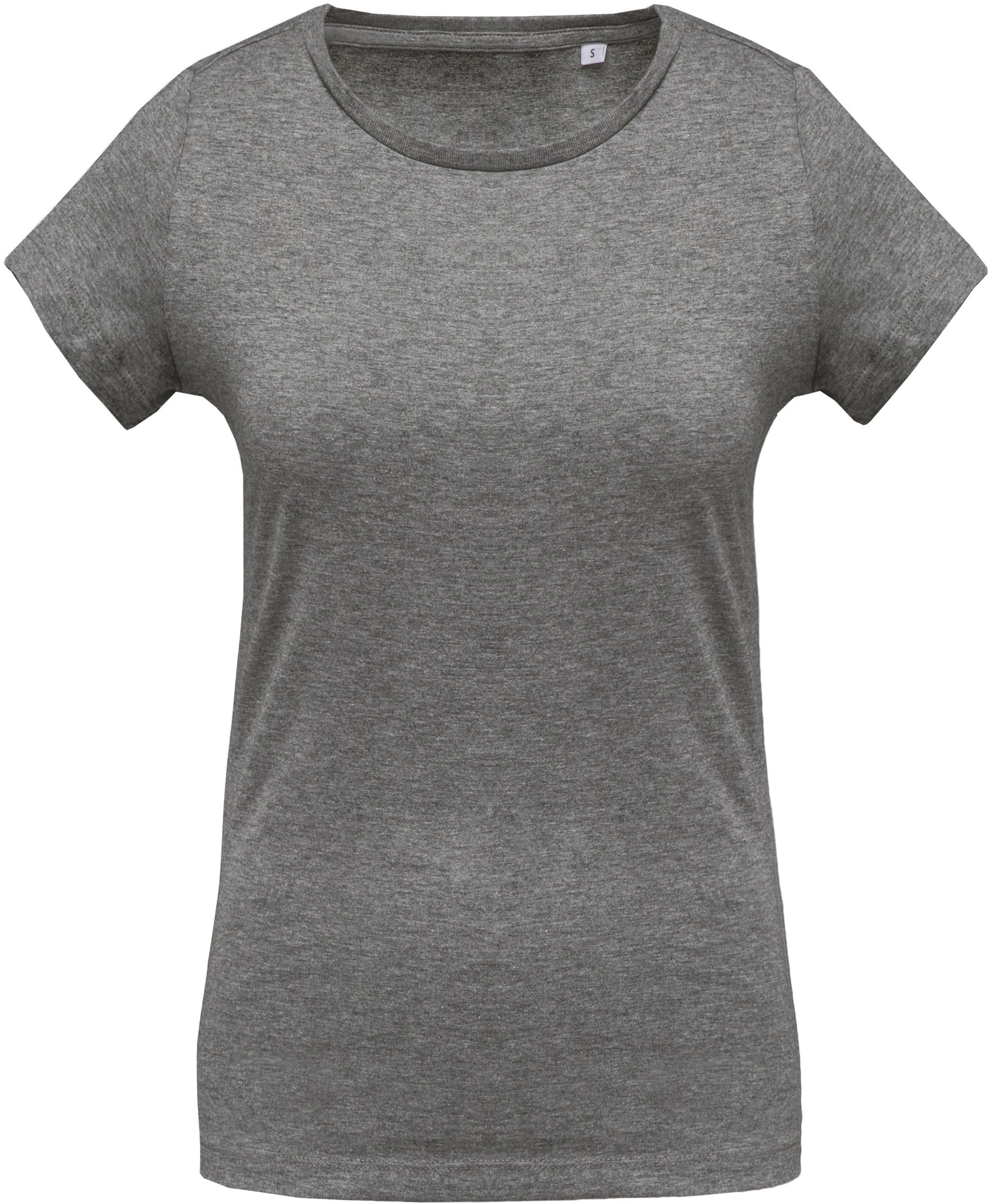 T-shirt coton Bio col rond femme