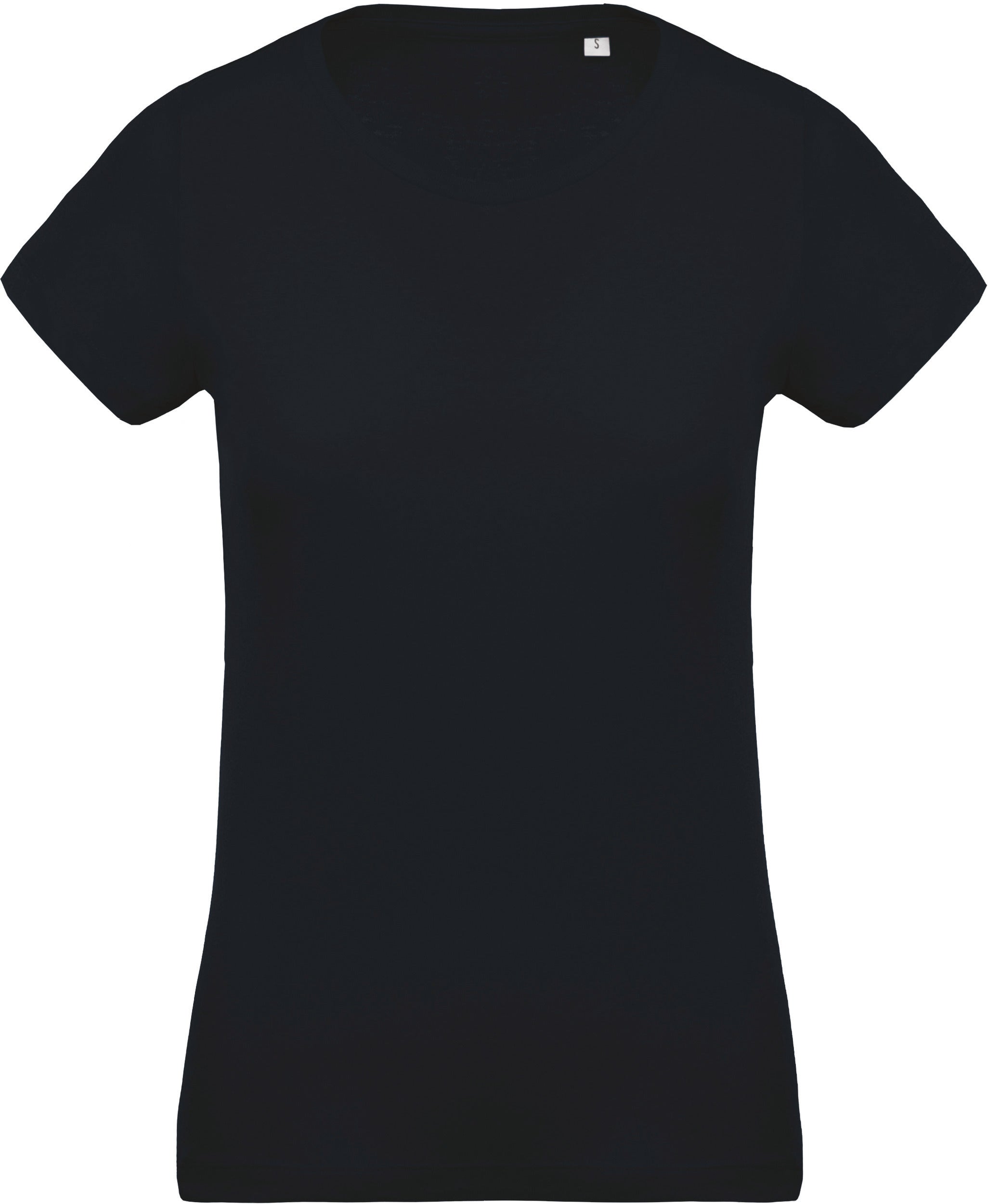 T-shirt coton Bio col rond femme