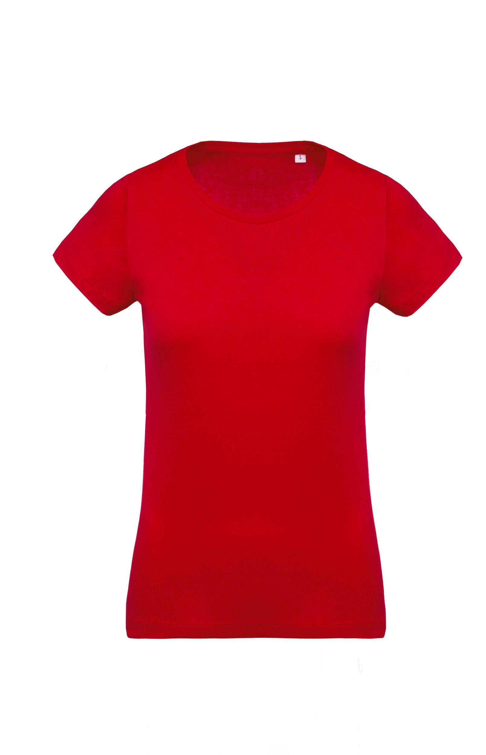 T-shirt coton Bio col rond femme