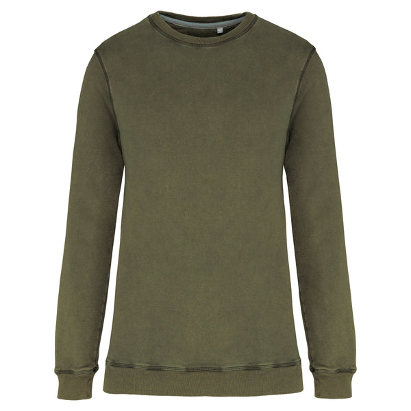 Round neck sweatshirt