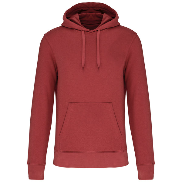 Men's eco-responsible hooded sweatshirt