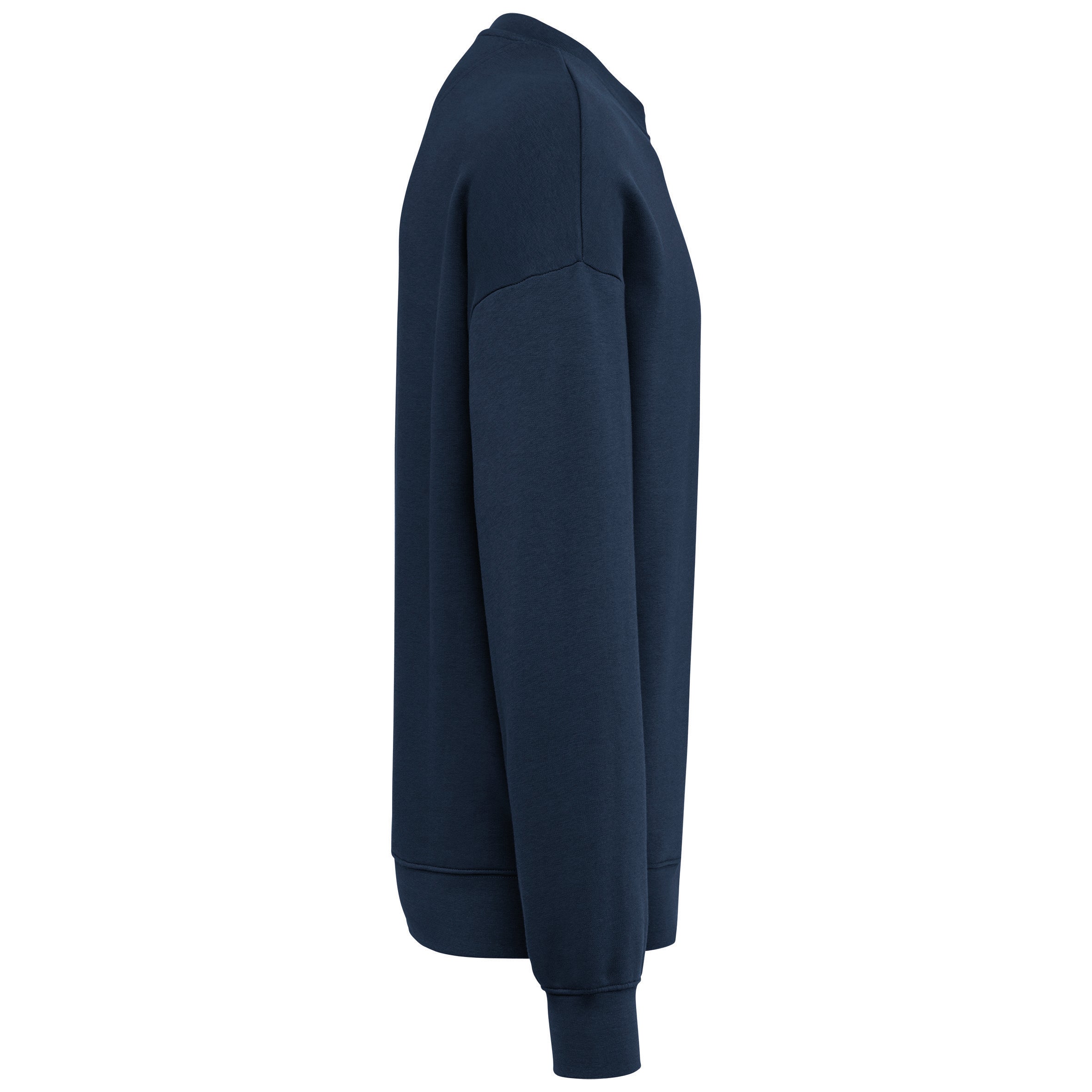 Uniseks milieuvriendelijk oversized sweatshirt met ronde hals