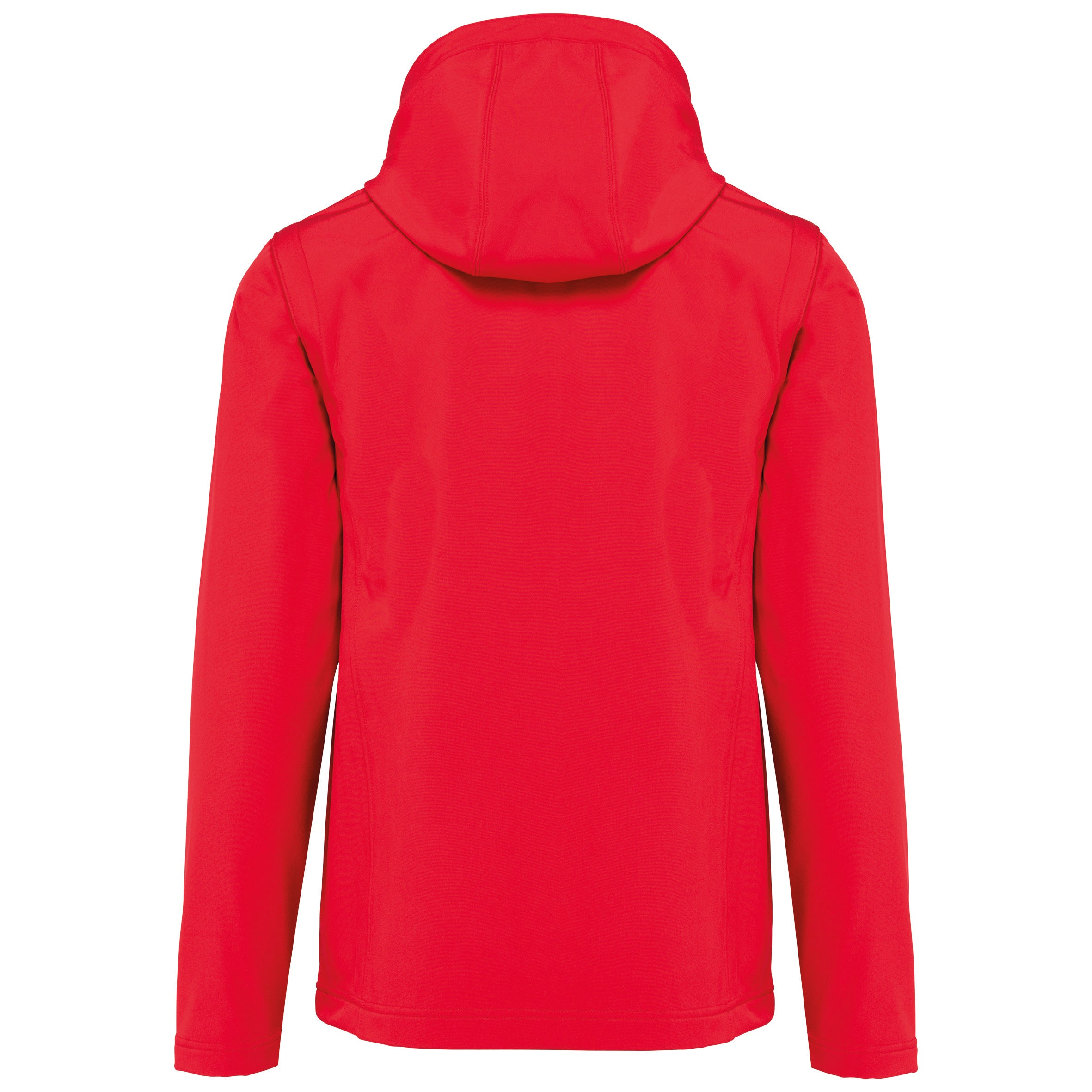Uniseks 3-laags softshelljack met capuchon en afneembare mouwen