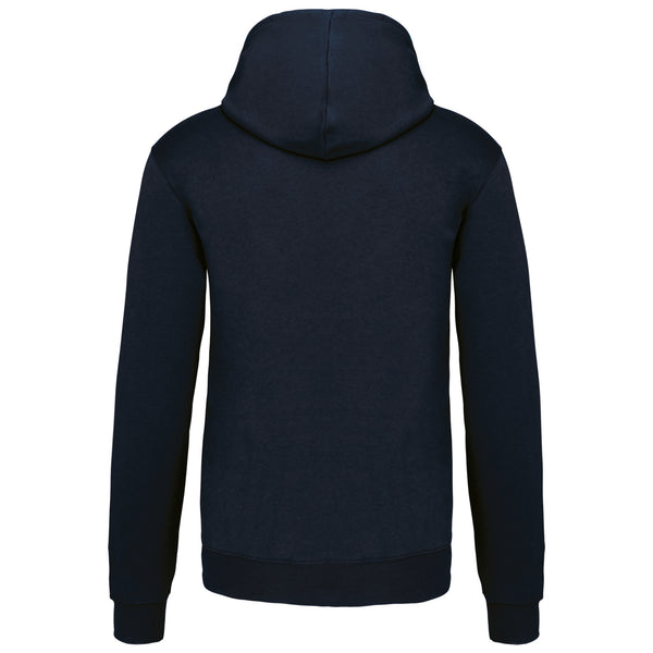 Men's contrast hooded sweatshirt