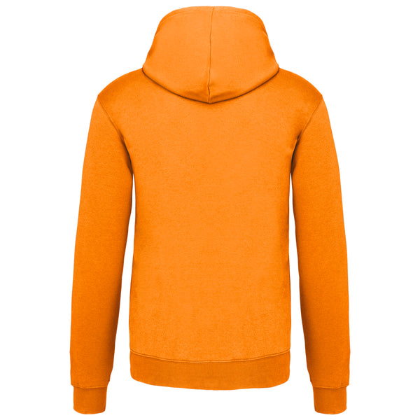 Men's contrast hooded sweatshirt