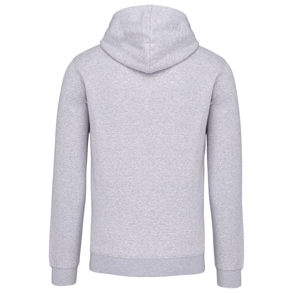 Men's contrast hooded sweatshirt