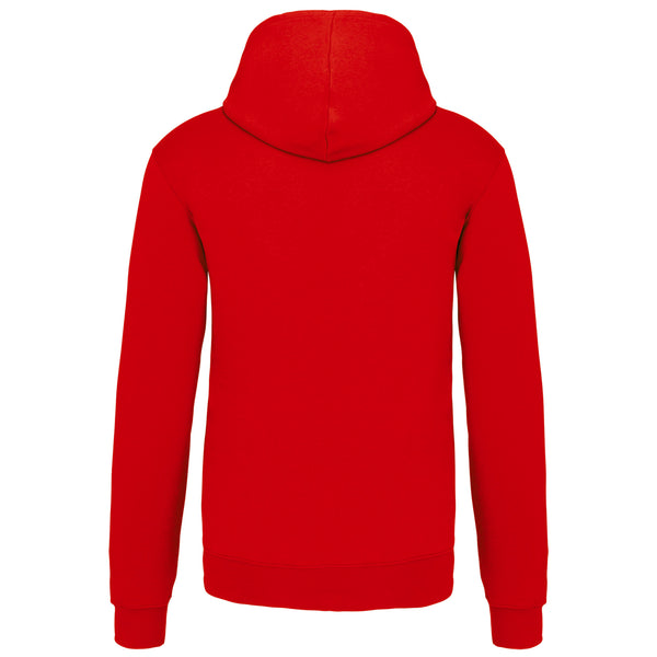 Men's contrast hooded sweatshirt