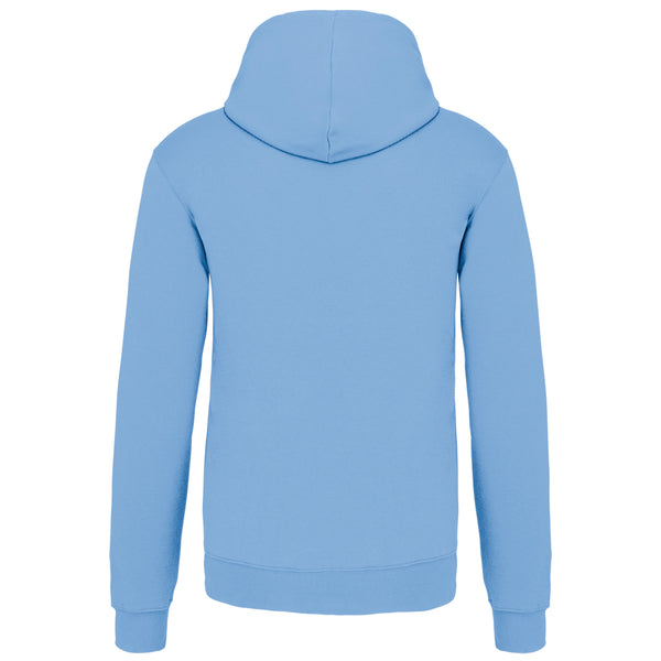 Men's contrast hooded sweatshirt