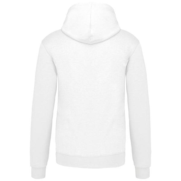 Men's contrast hooded sweatshirt