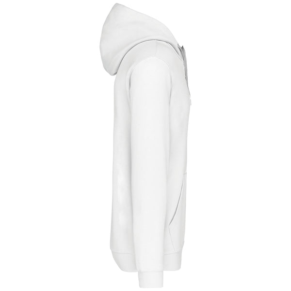 Men's contrast hooded sweatshirt