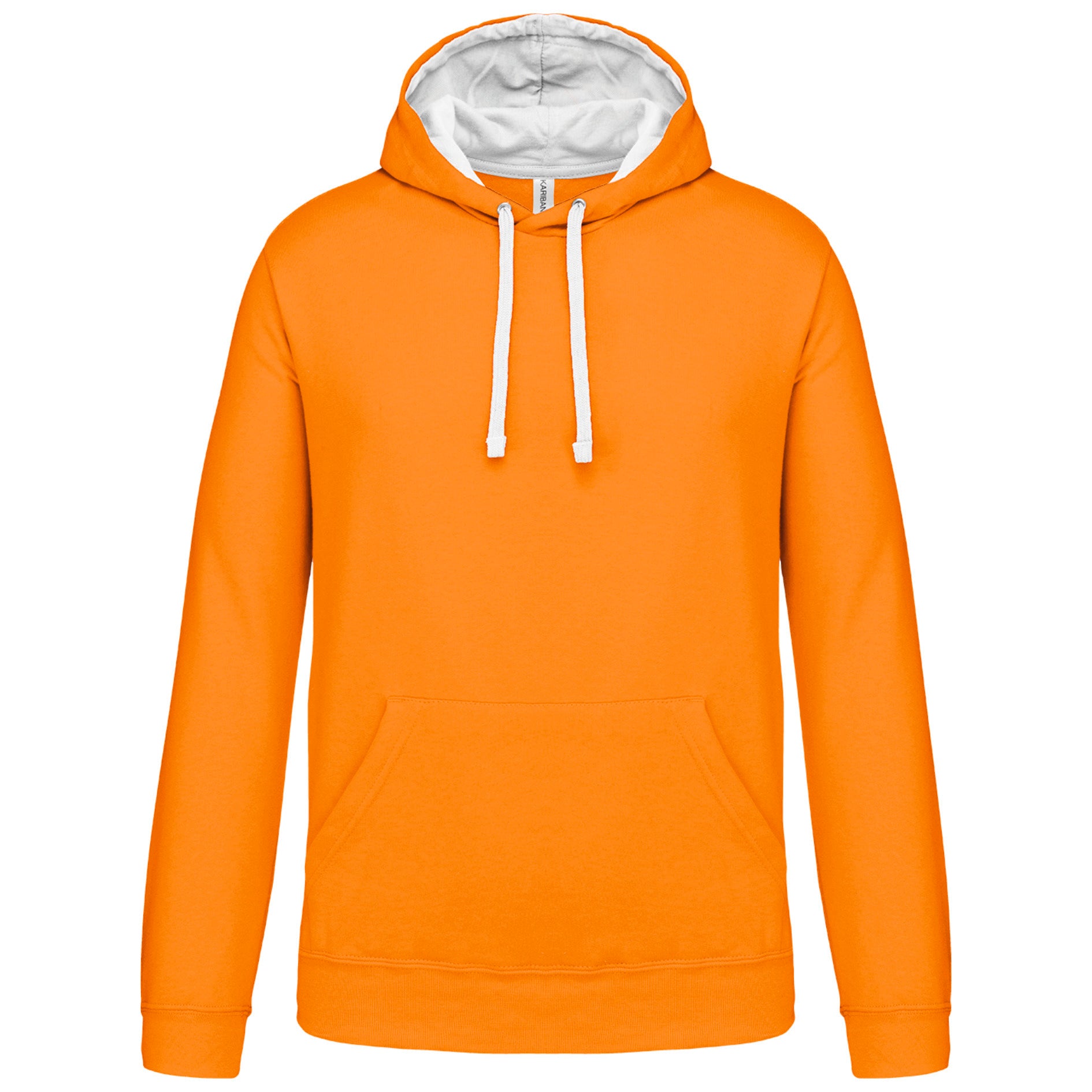 Sweat-shirt capuche contrastée homme