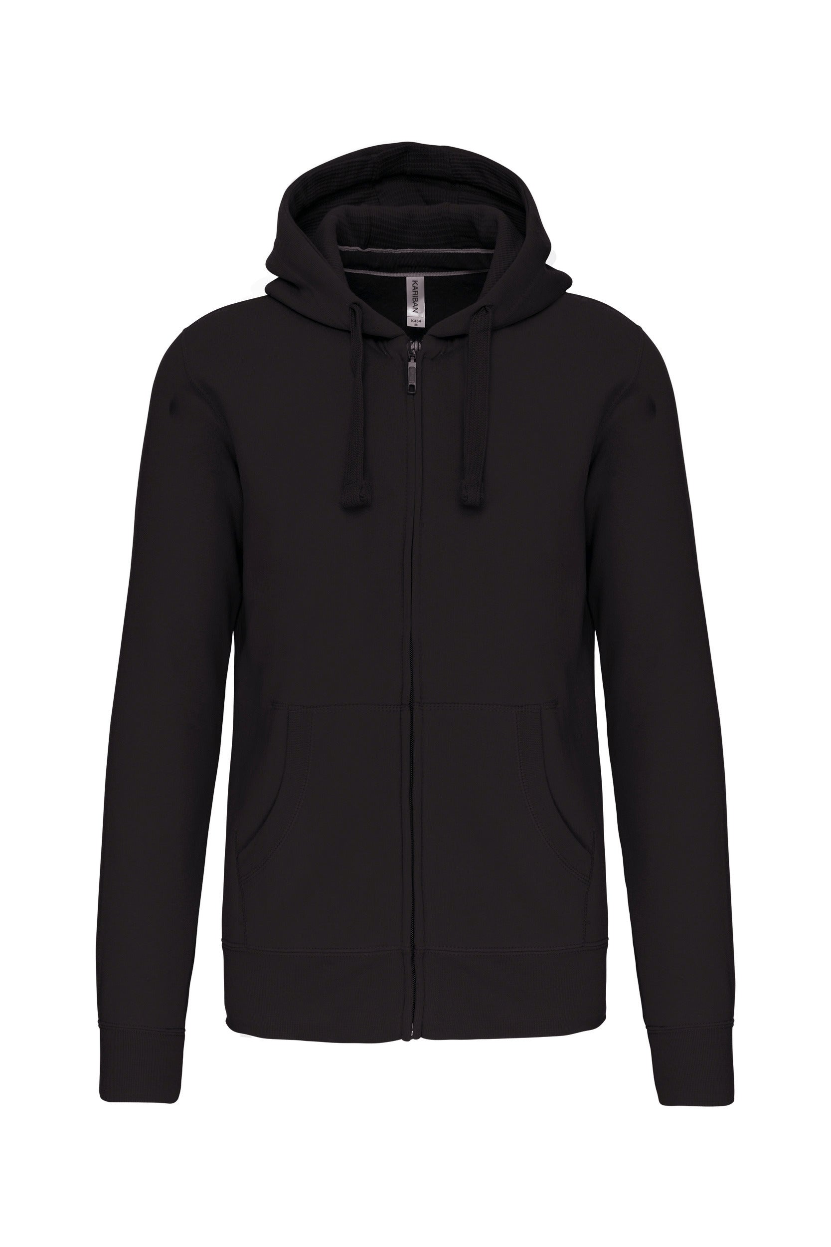 Sweat-shirt zippé capuche homme