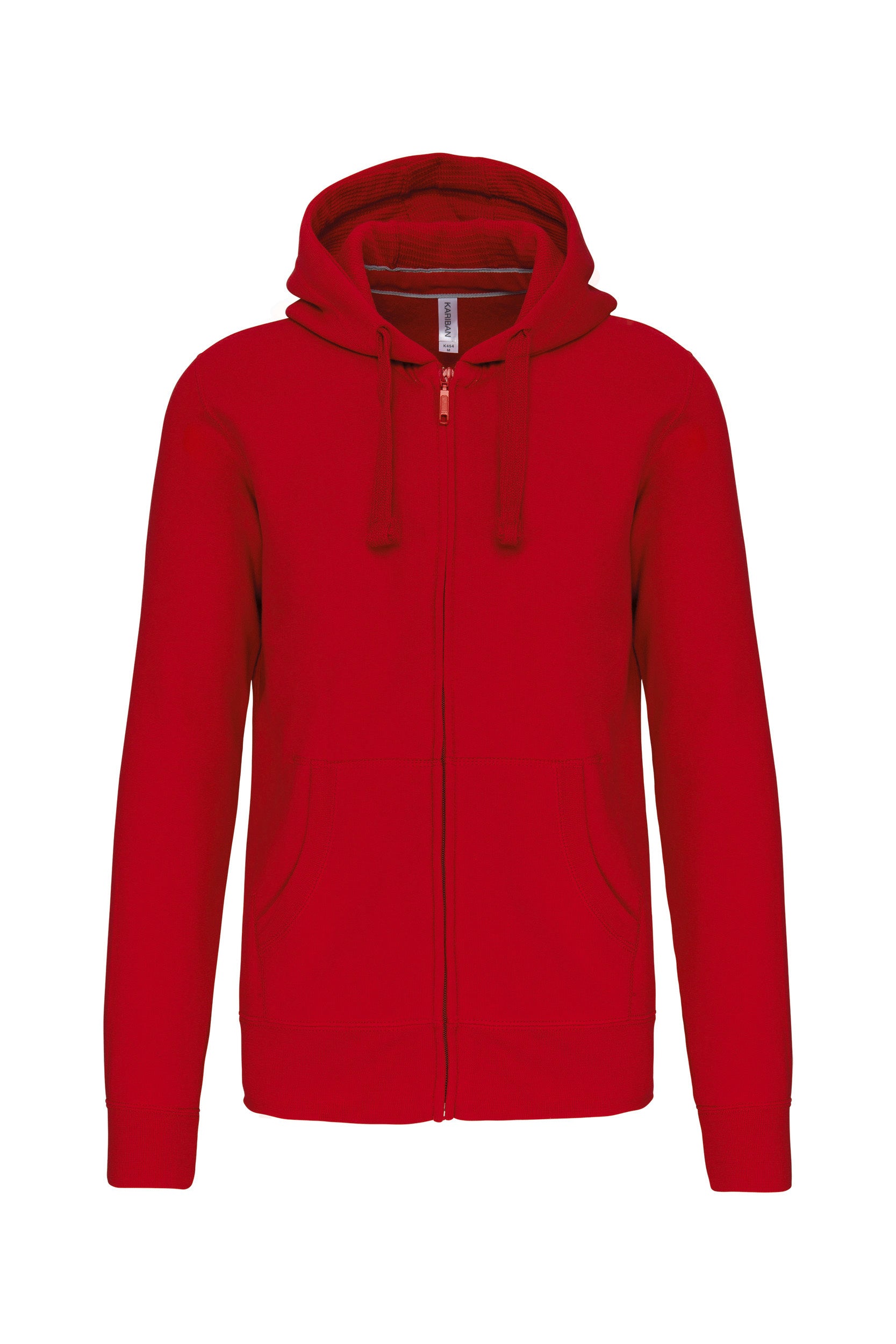 Sweat-shirt zippé capuche homme