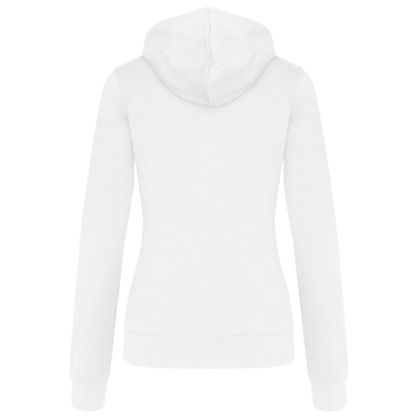 Women's contrast hooded sweatshirt