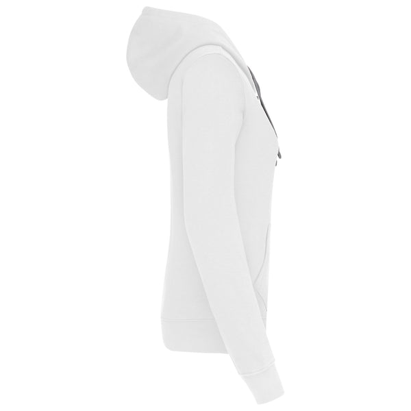 Women's contrast hooded sweatshirt