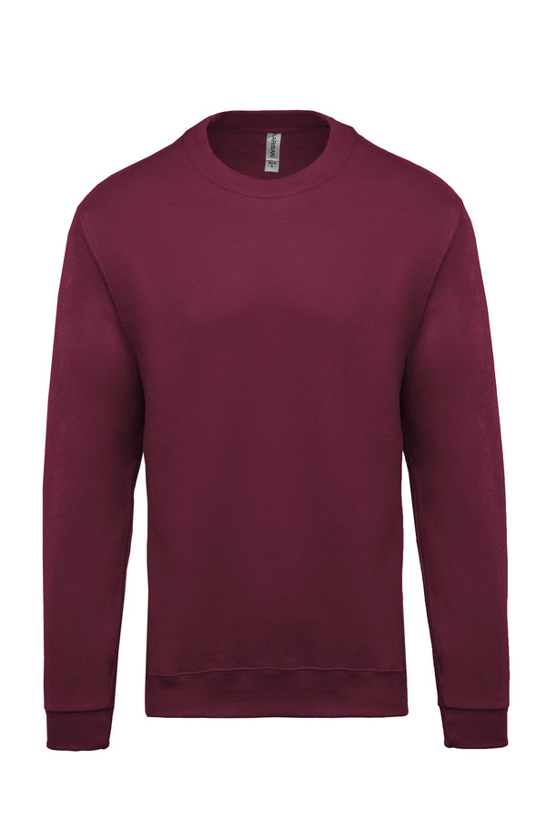 Sweat-shirt col rond unisexe