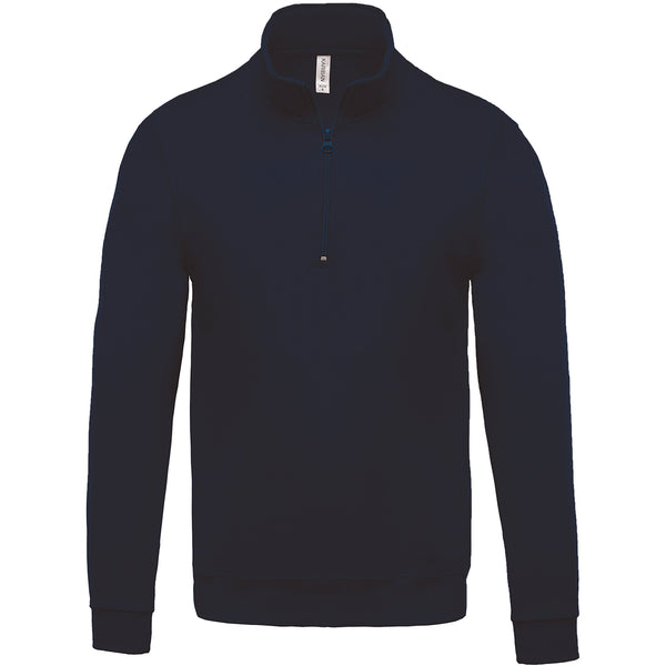 Men's zip-neck sweatshirt