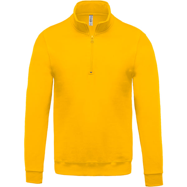 Men's zip-neck sweatshirt