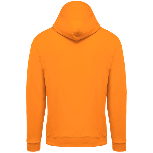 Unisex hooded zipped sweatshirt