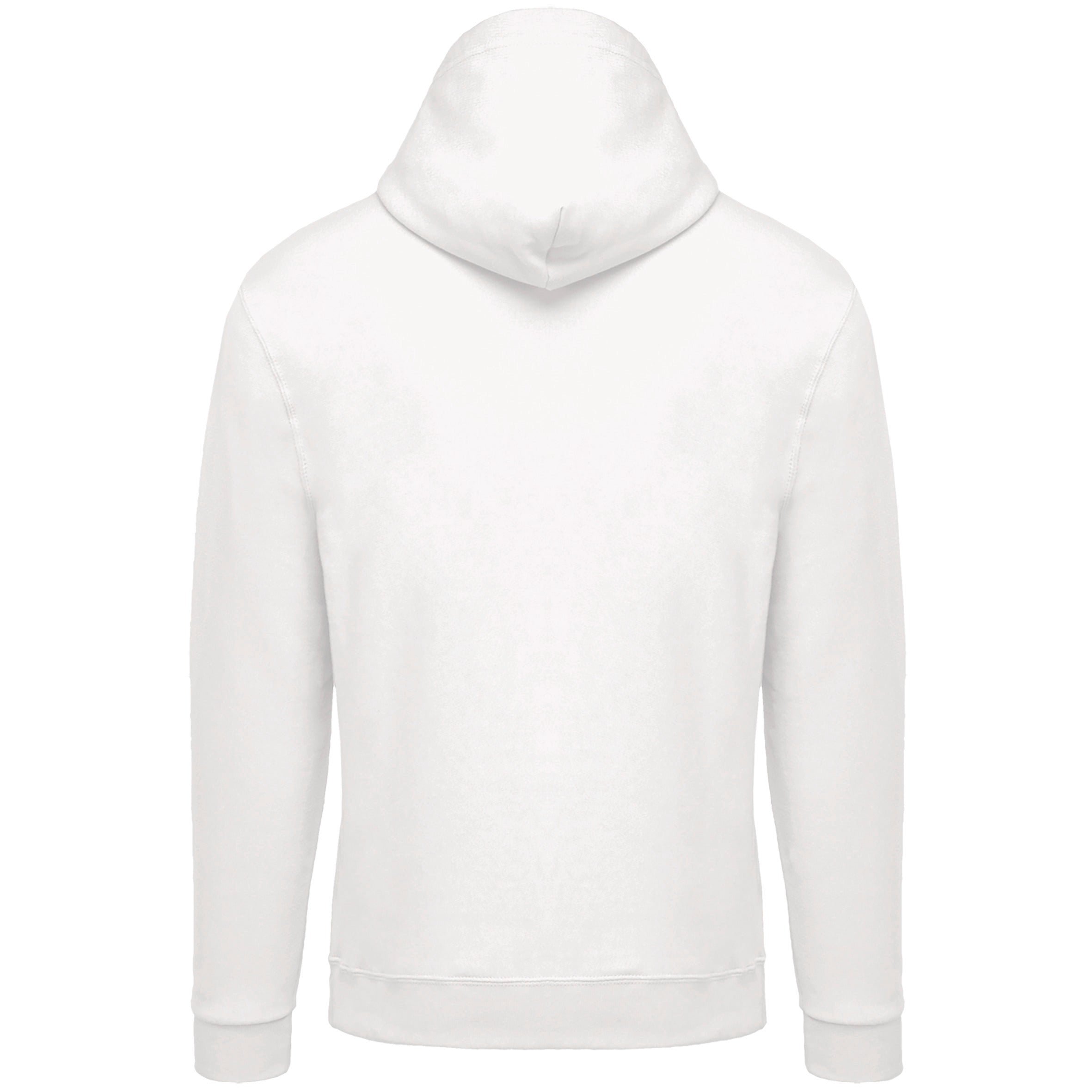 Unisex hooded zipped sweatshirt