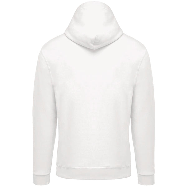 Unisex hooded zipped sweatshirt