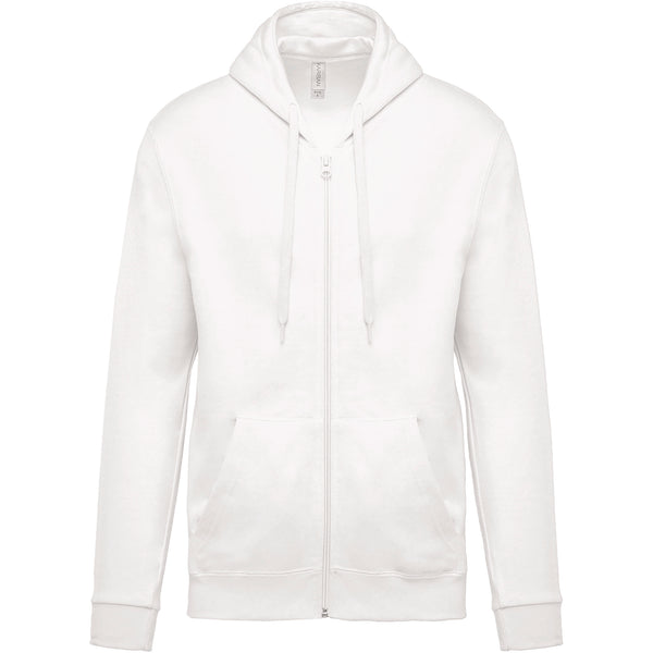 Sweat-shirt zippé capuche unisexe