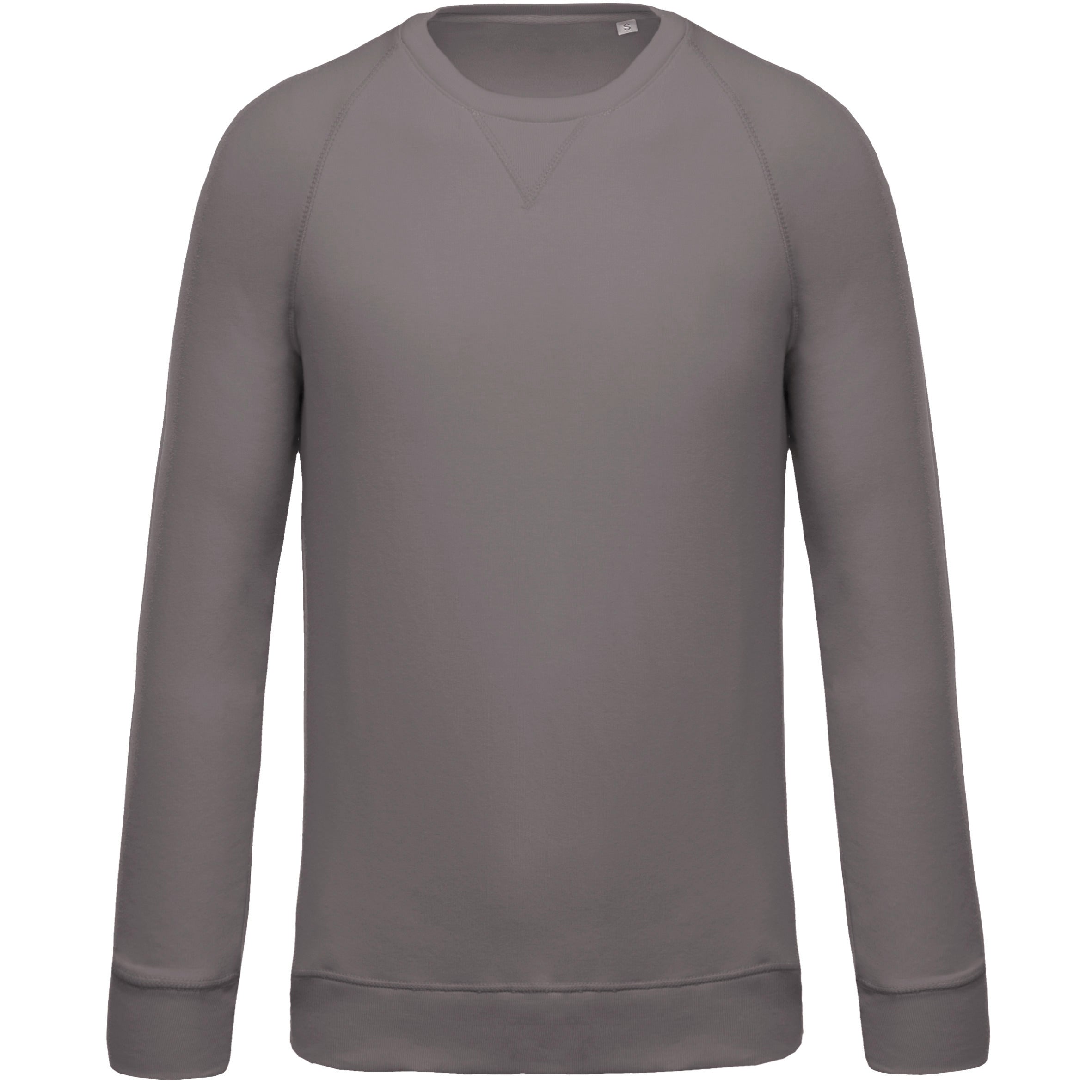 Sweat-shirt Bio col rond manches raglan homme