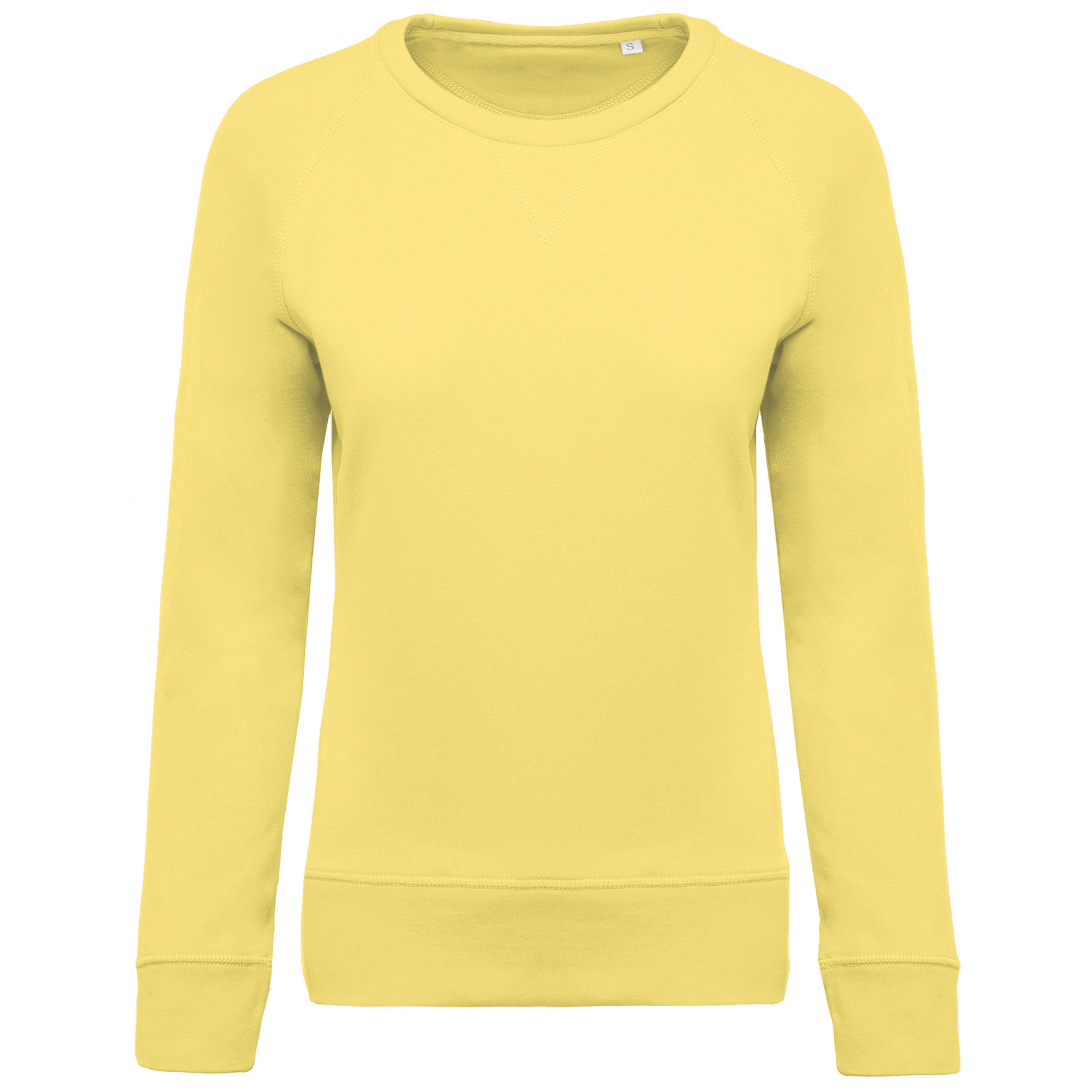 Sweat-shirt Bio col rond manches raglan femme